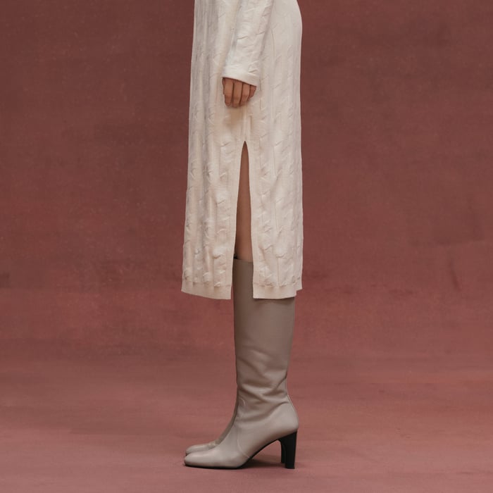 Blanc Naturel Long Dress