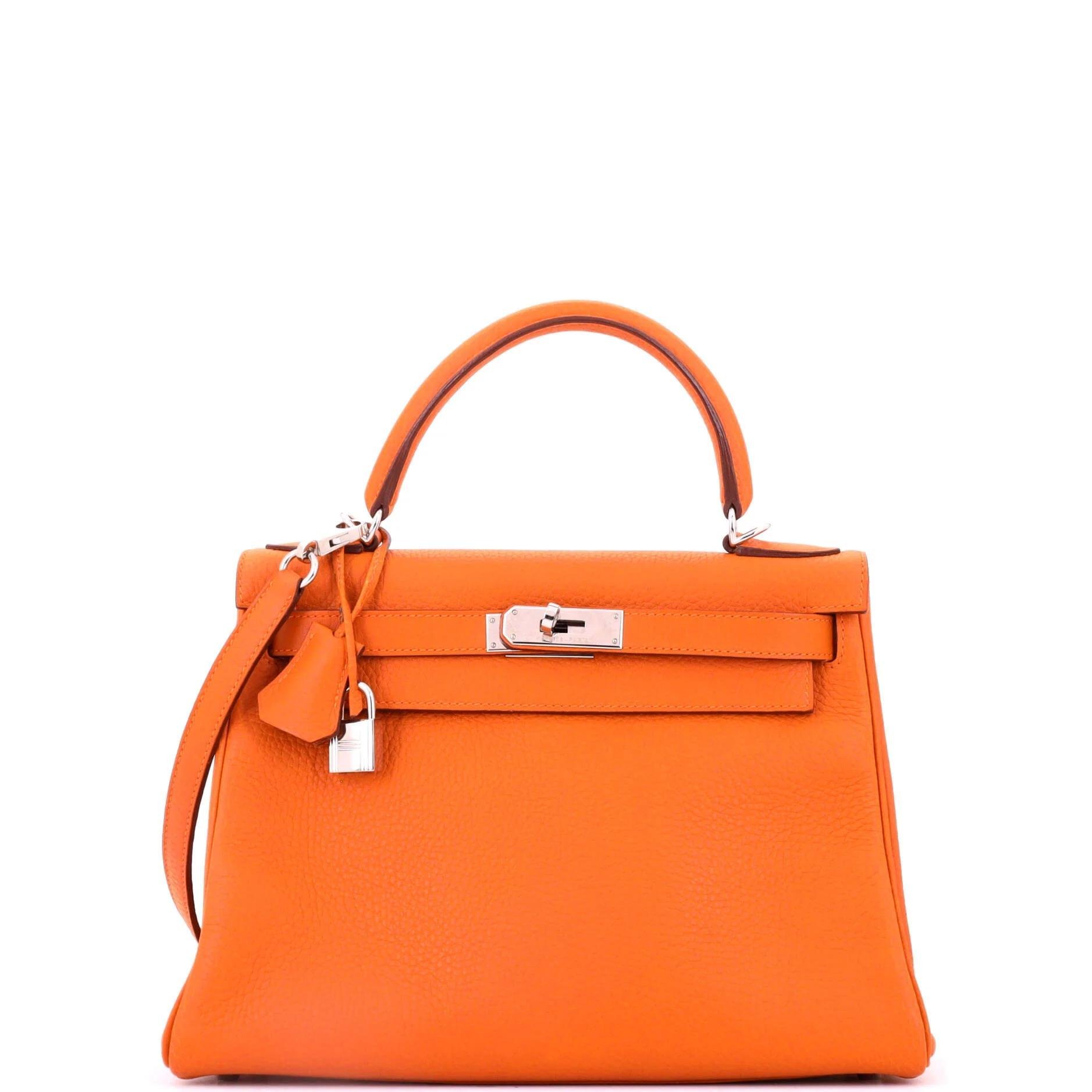 Kelly 28 leather handbag