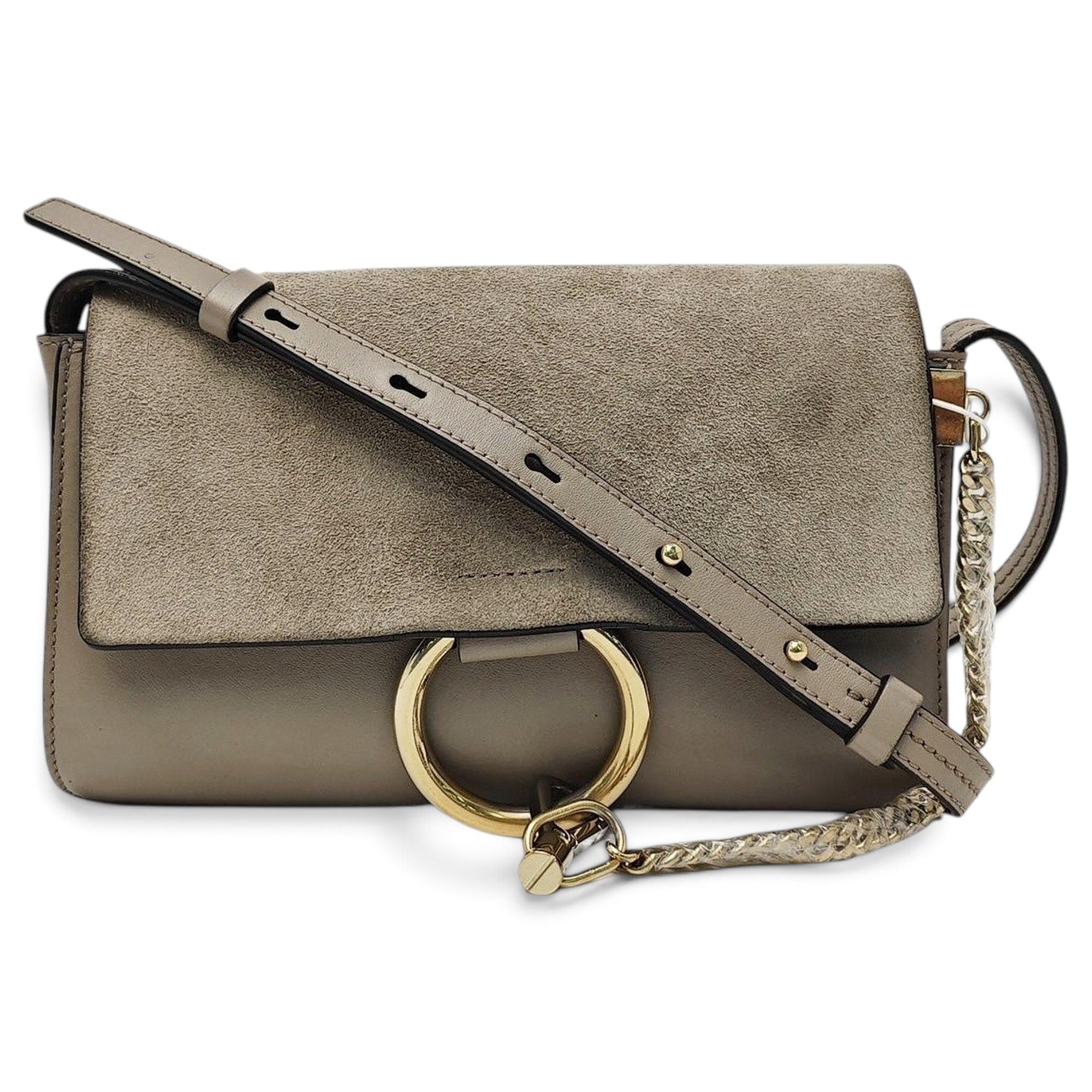 Faye leather handbag
