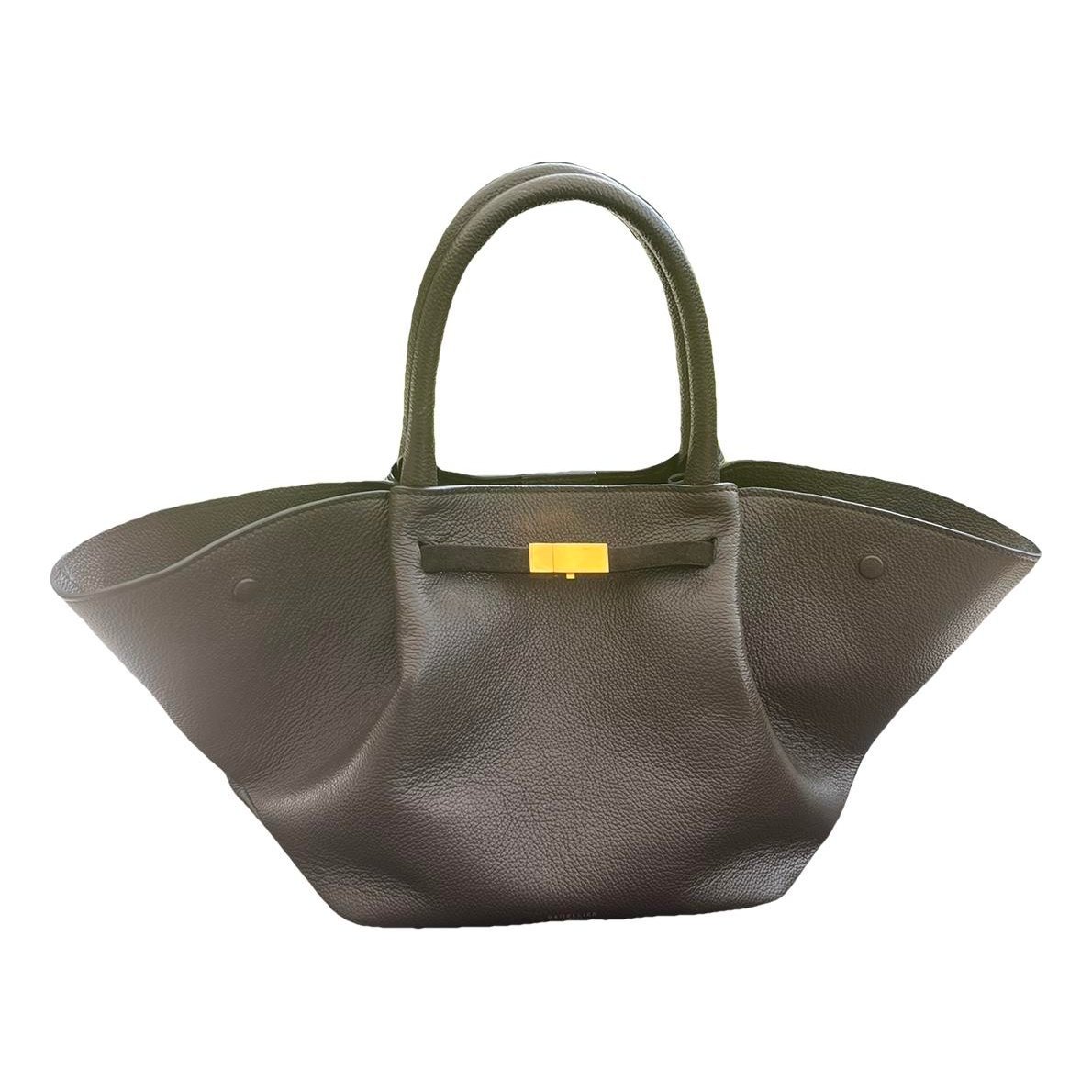 Leather tote