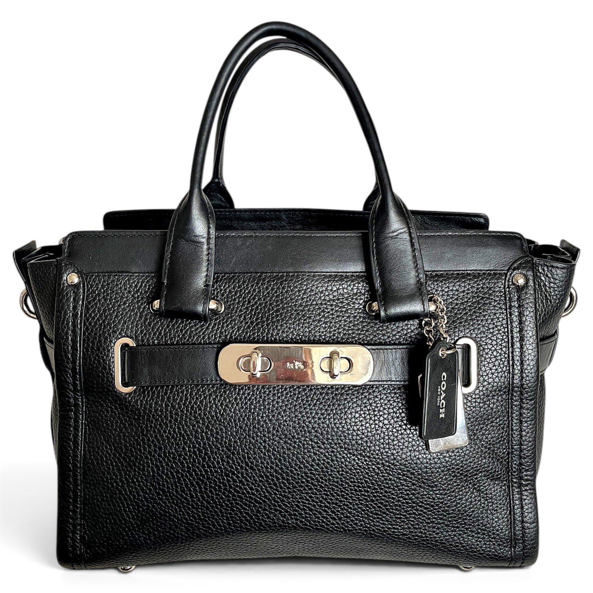 Leather handbag