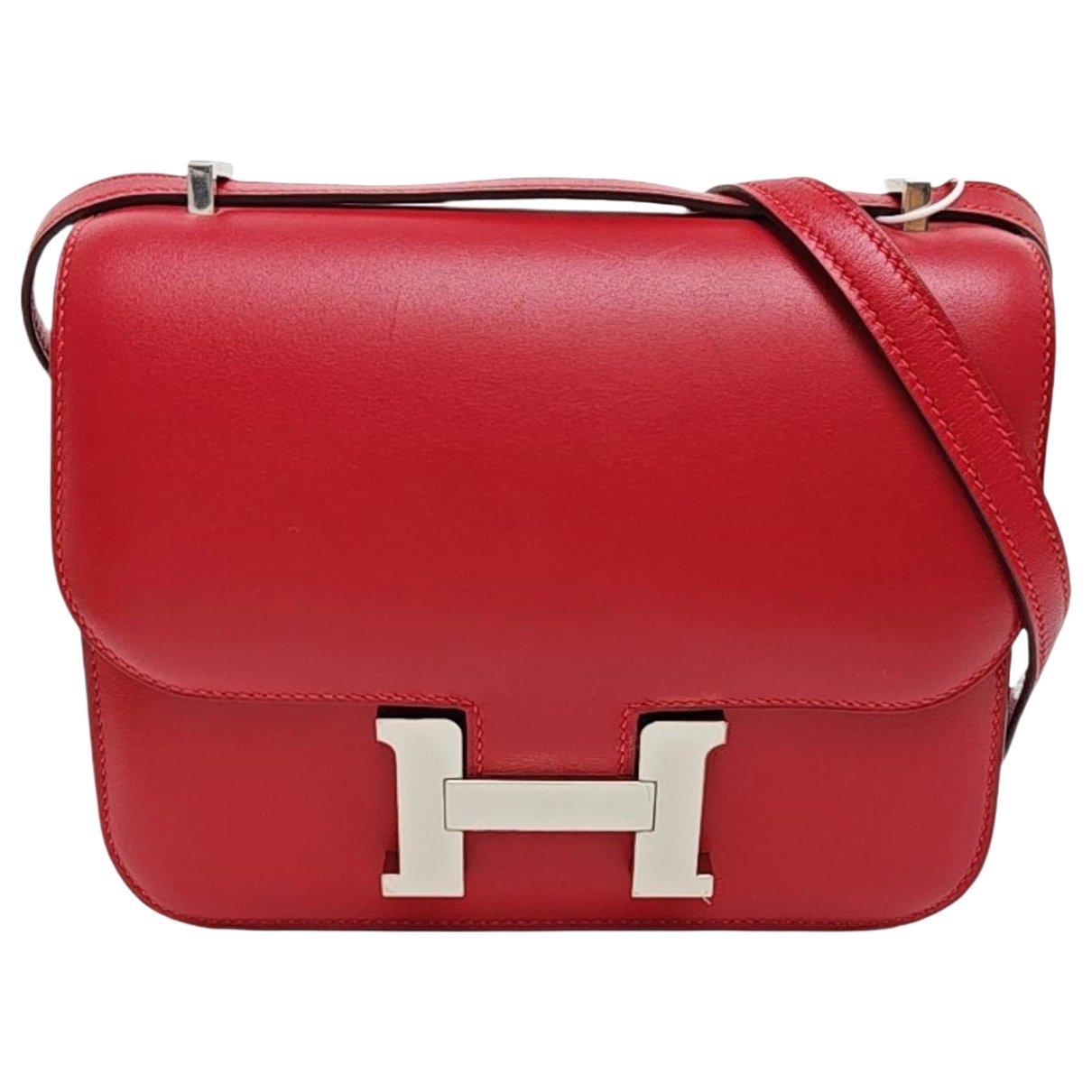 Constance leather crossbody bag