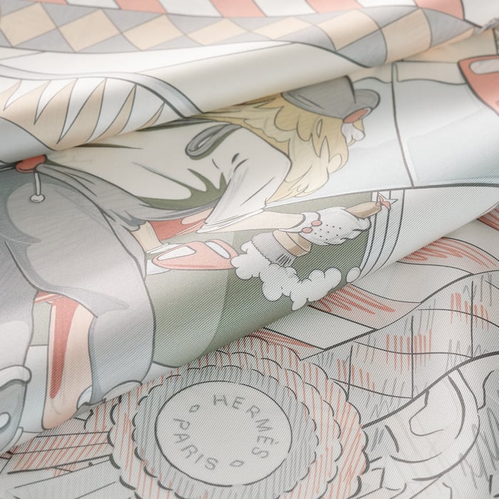 Pony Pit Stop Double Face Scarf 90