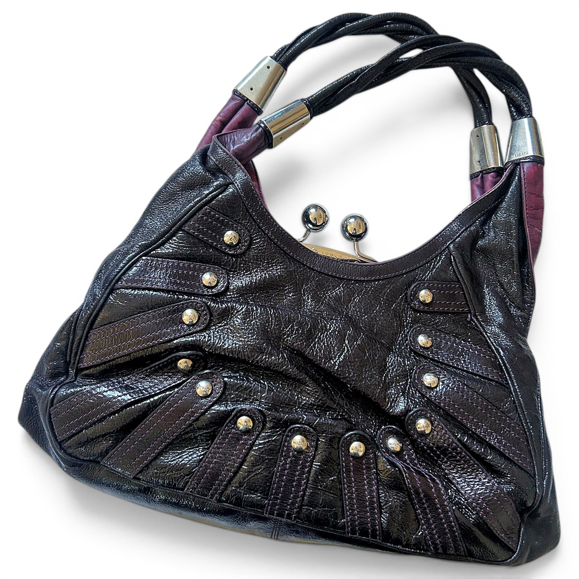 Leather handbag