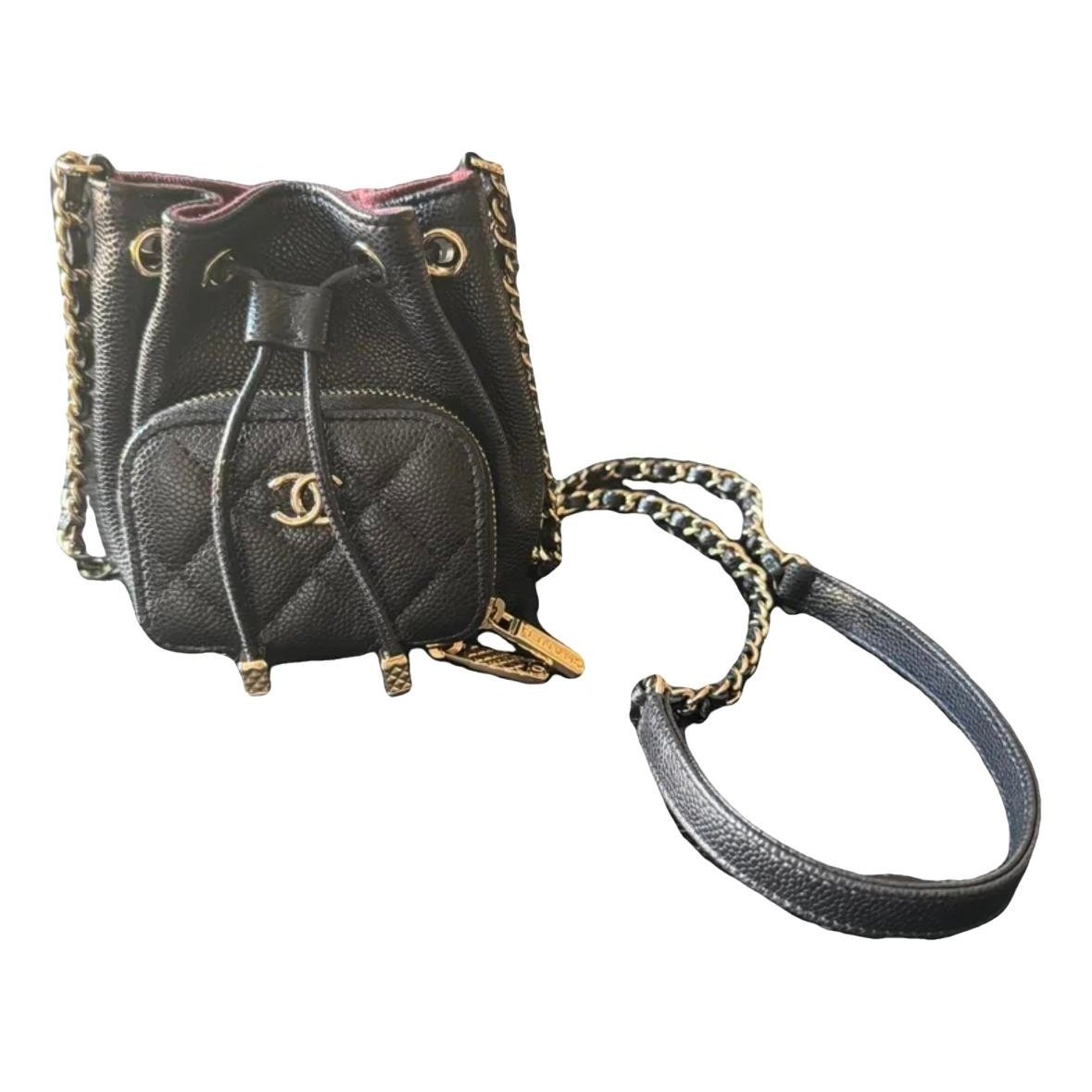 Leather mini bag