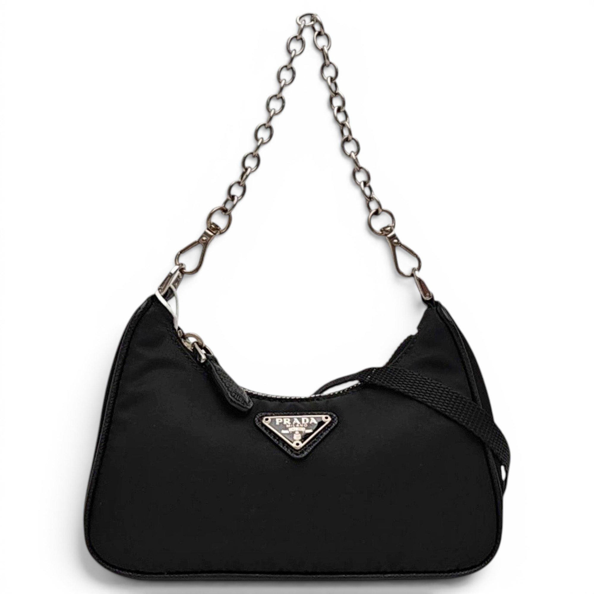 Re-edition cloth handbag