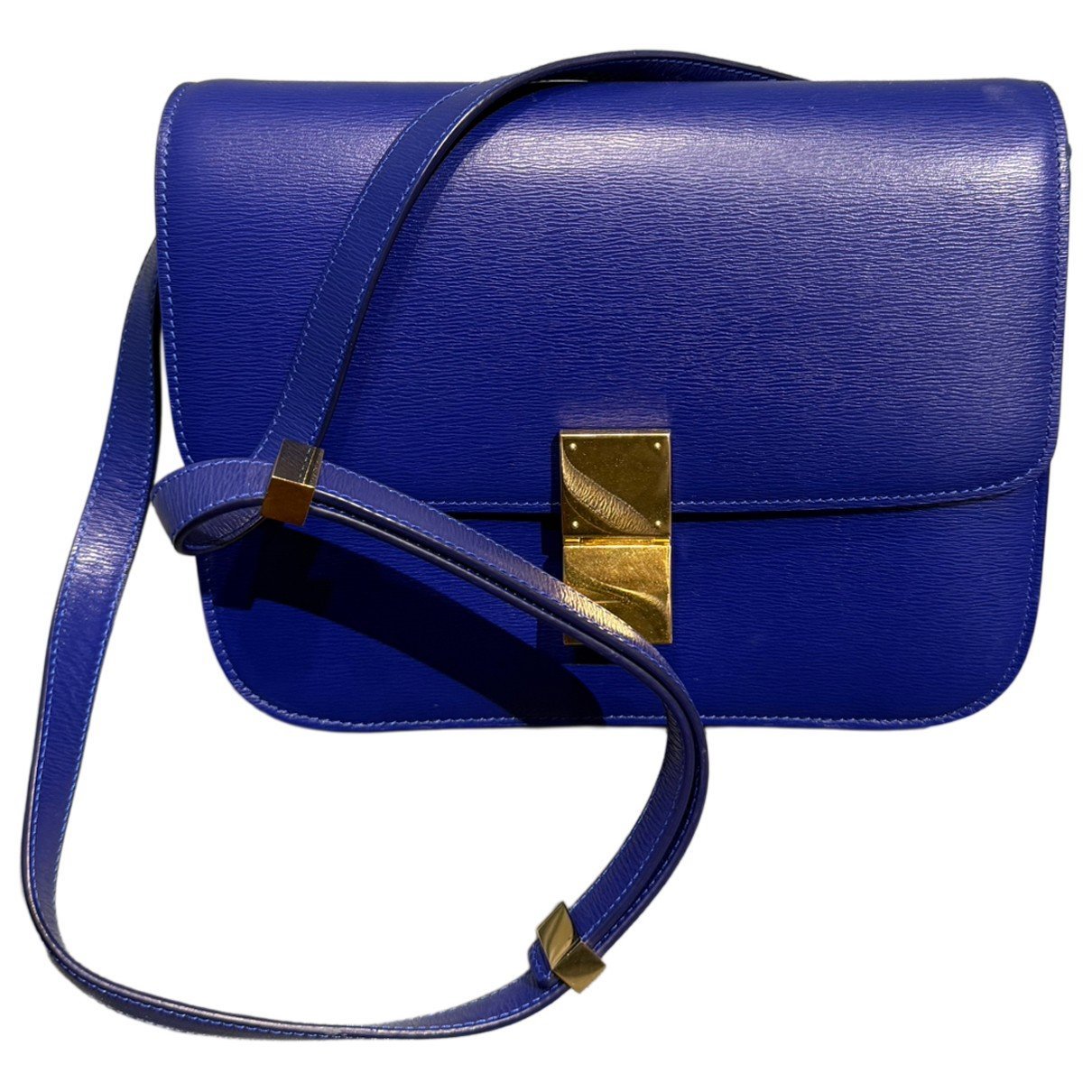 Classic leather crossbody bag
