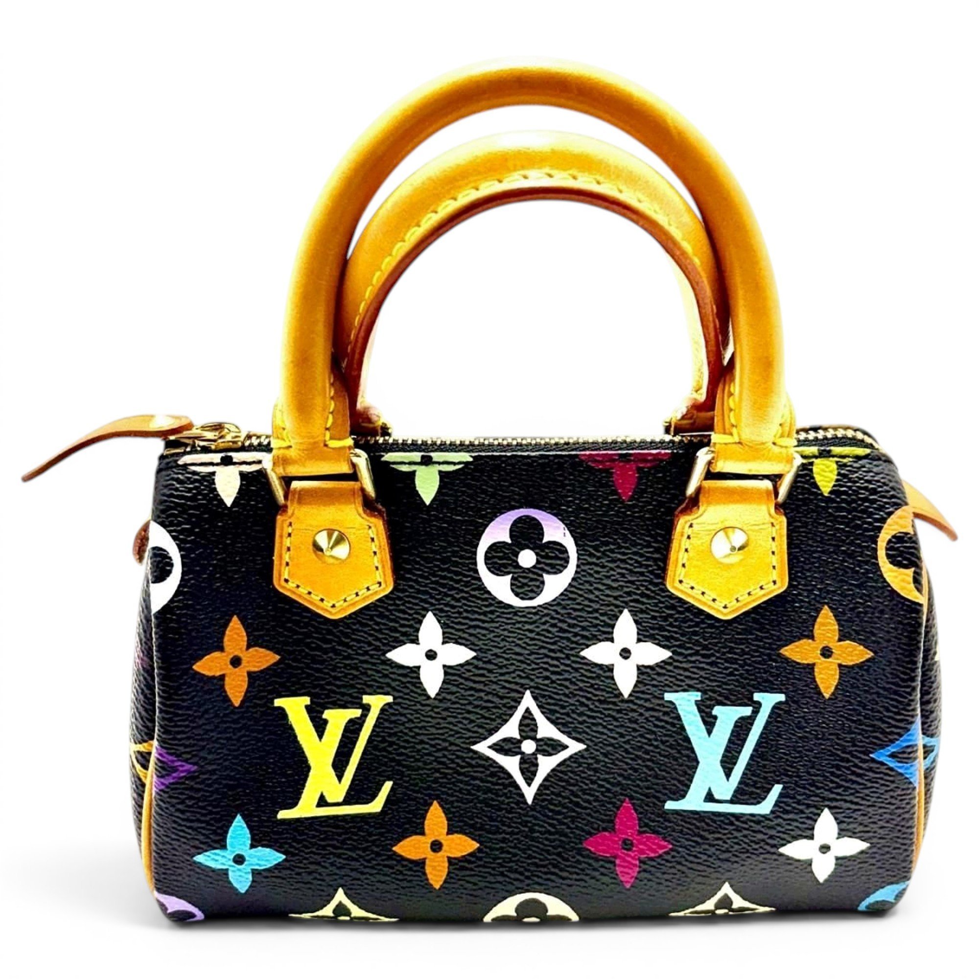 Speedy leather handbag