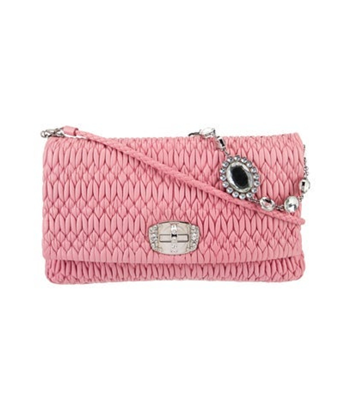Miu Miu Miu Leather Shoulder Bag