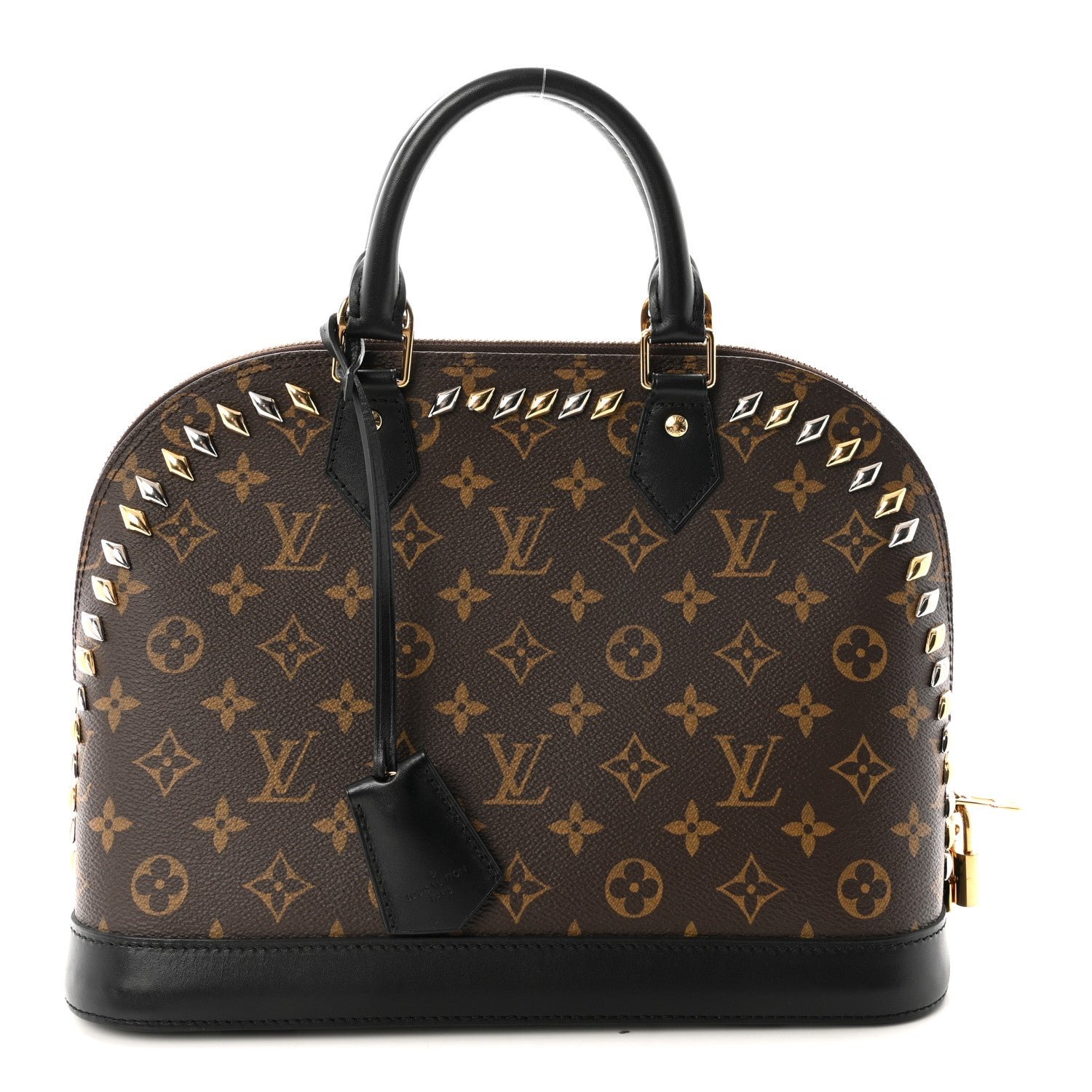 Louis Vuitton Monogram Metal Stones Alma PM