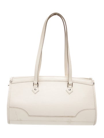 LV Monogram White Epi Leather Madeleine MM Bag MM