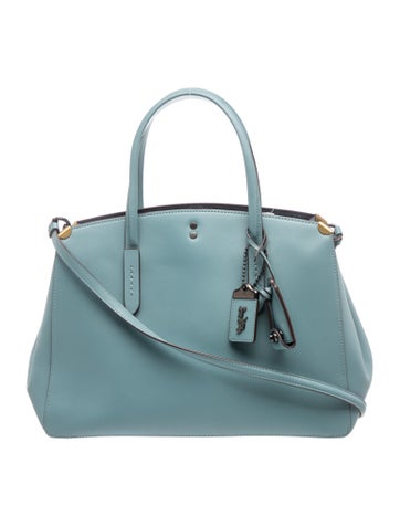 Leather Top Handle Bag w/ Tags