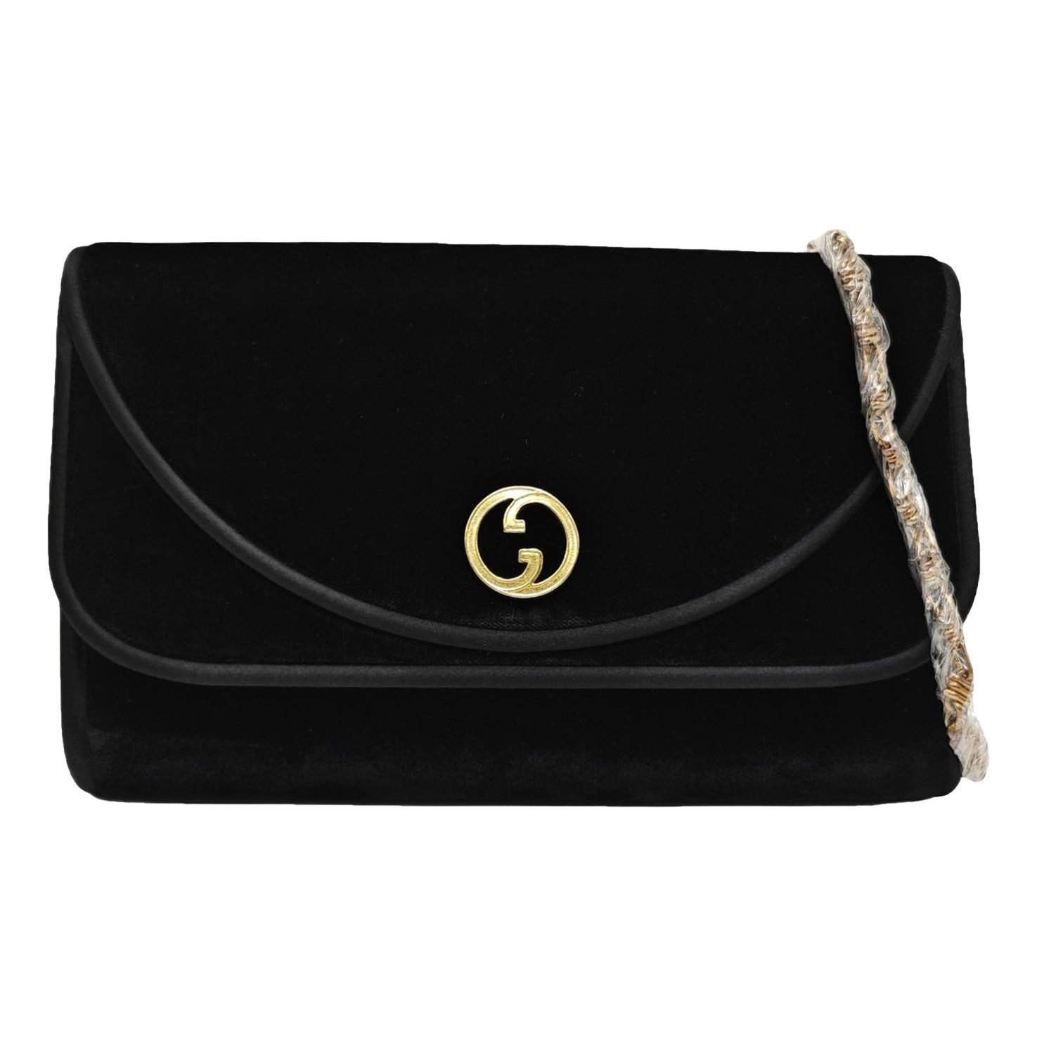 Velvet handbag