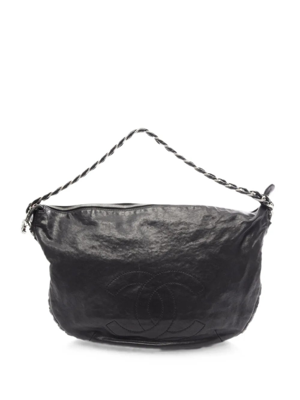 2006-2008 CC-logo chain-strap tote bag