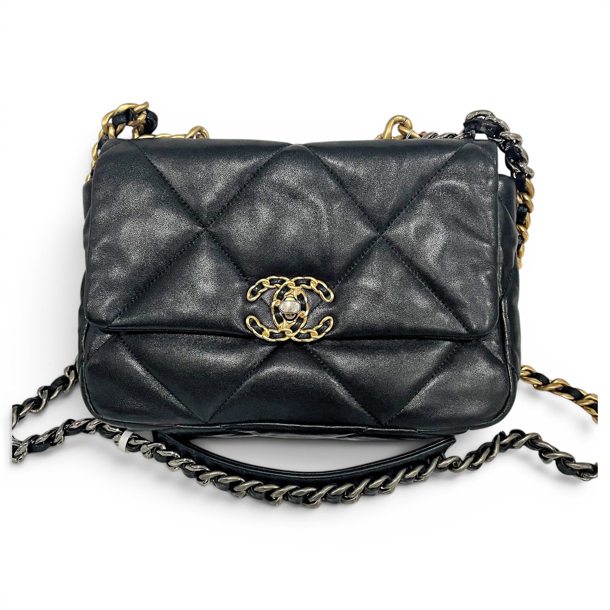 Chanel 19 leather handbag