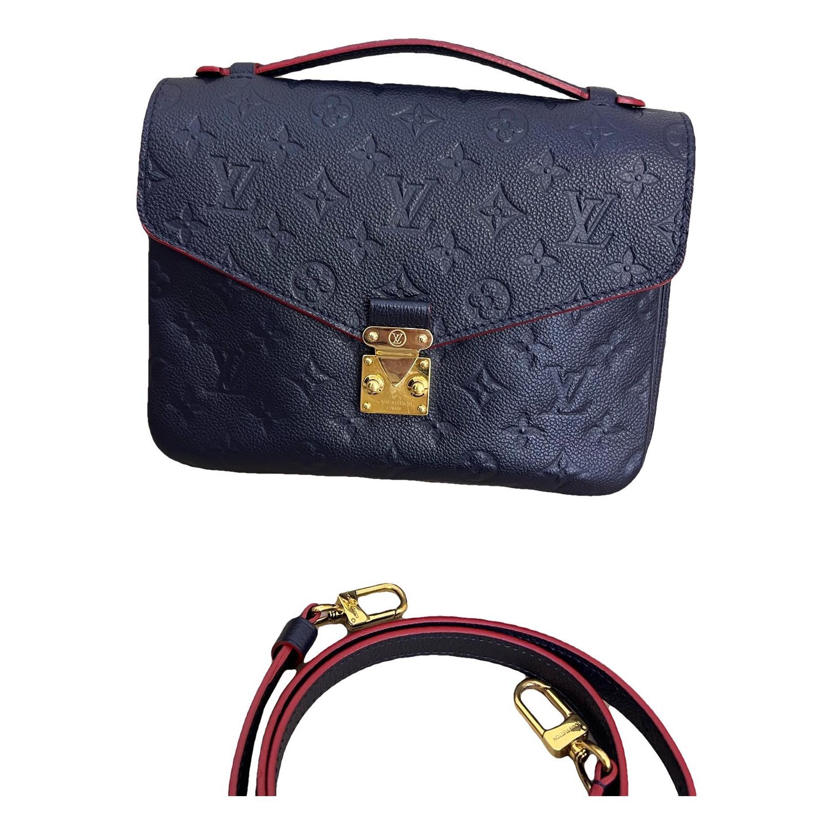 Metis leather handbag
