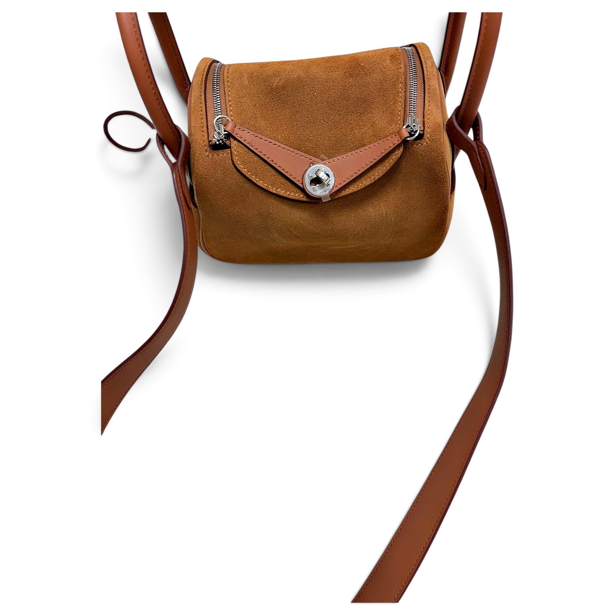 Lindy leather handbag