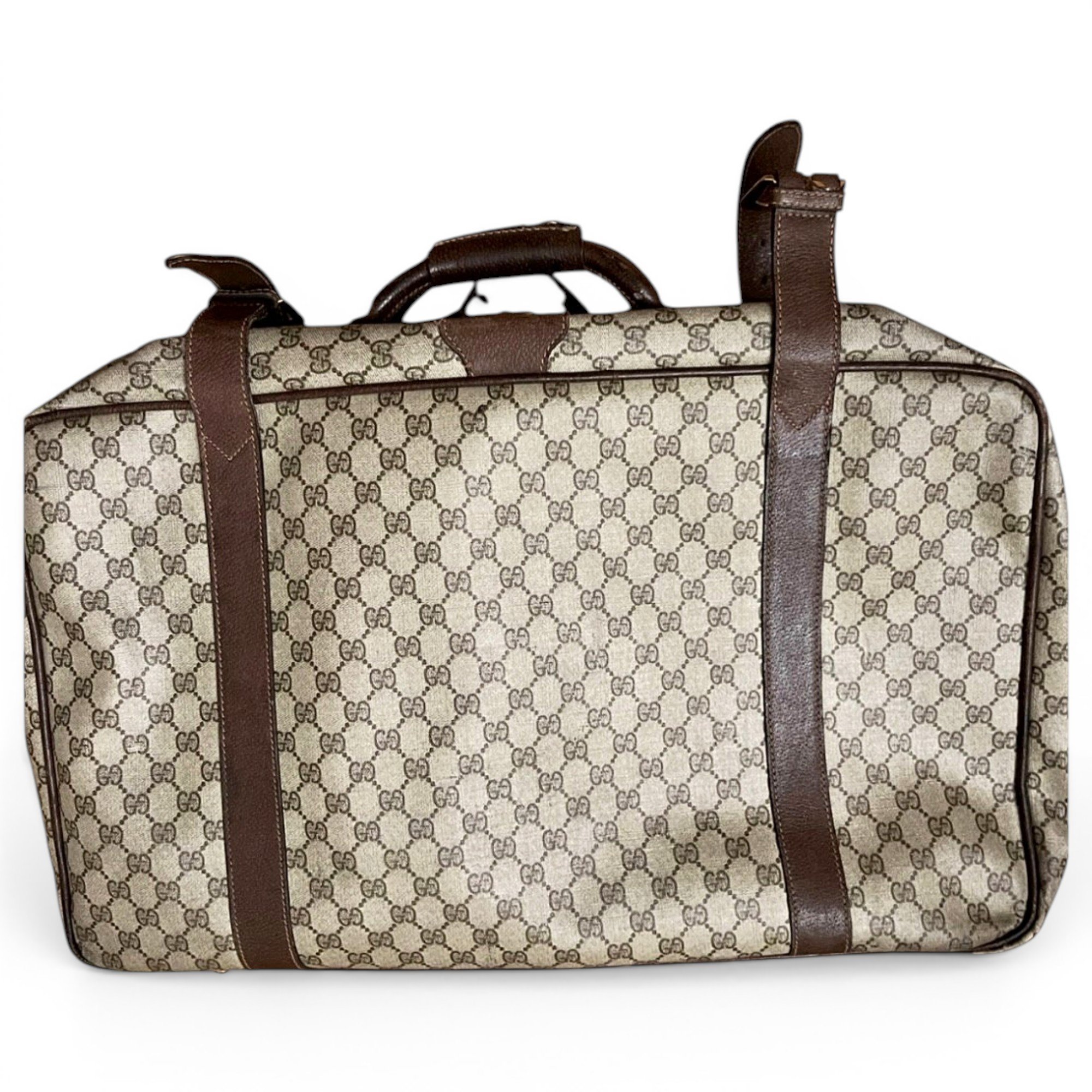 Vegan leather travel bag