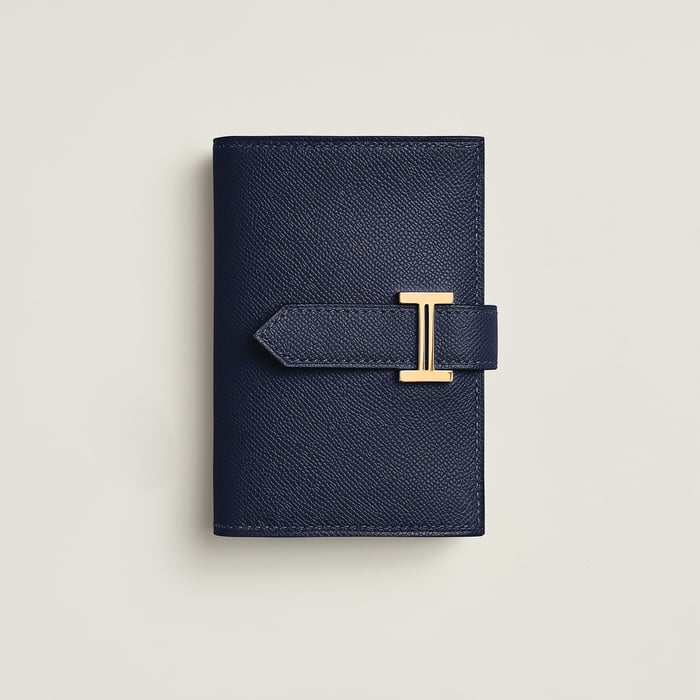 Bleu Nuit Bearn Mini Wallet