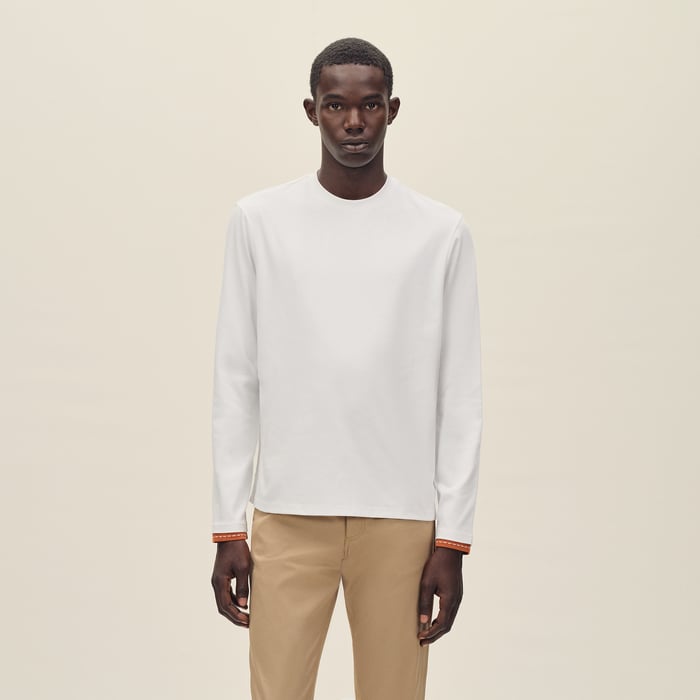 Blanc "Sellier" T-shirt