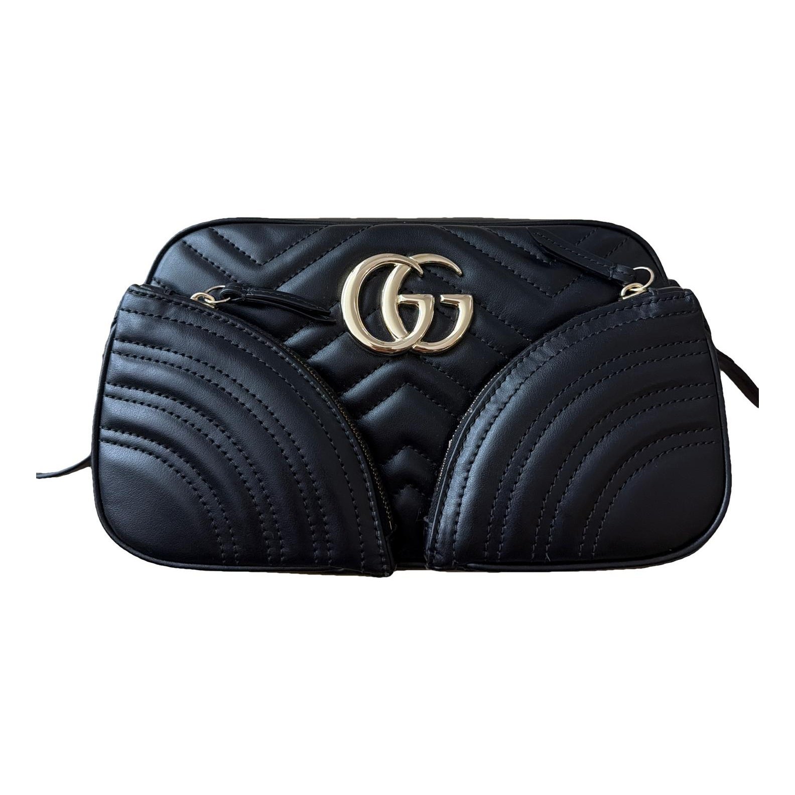 GG Marmont Flap leather crossbody bag
