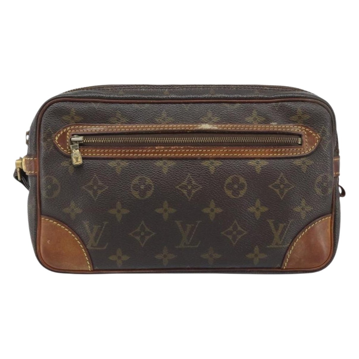 Marly Dragonne leather clutch bag