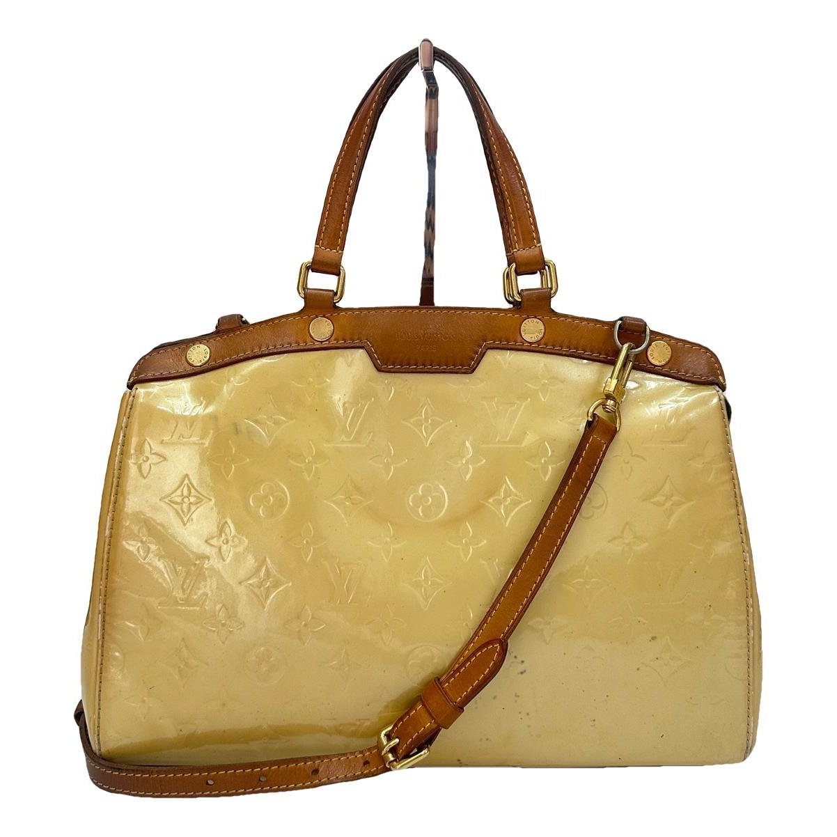 Bréa leather handbag