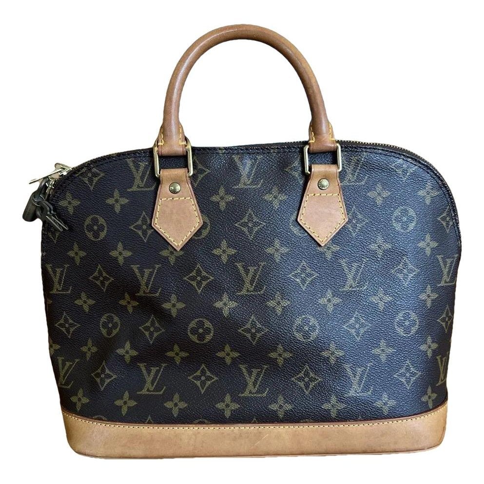 Alma leather handbag