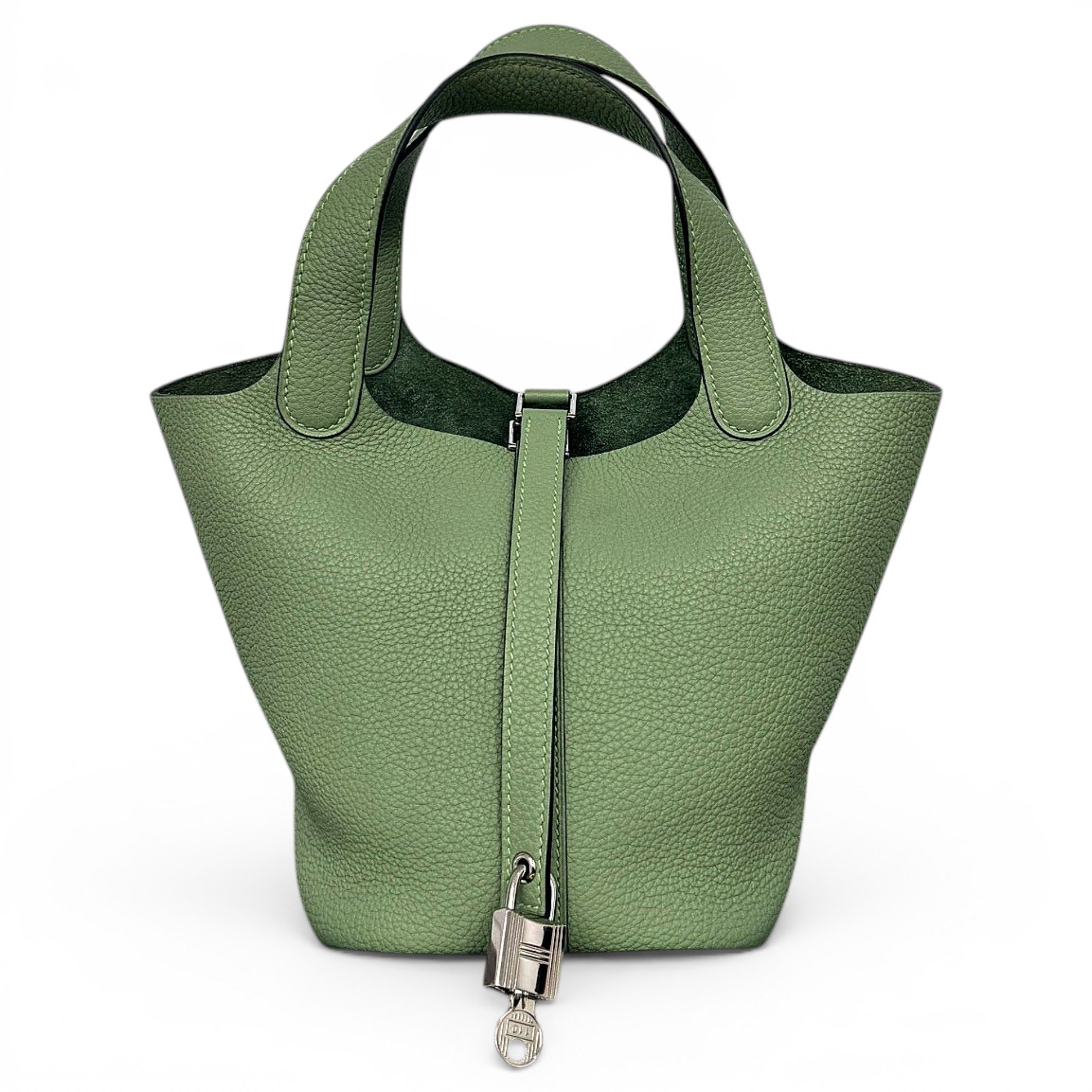 Picotin leather handbag