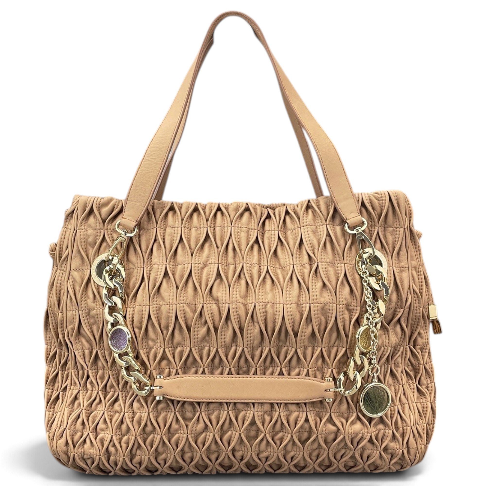 Leather handbag