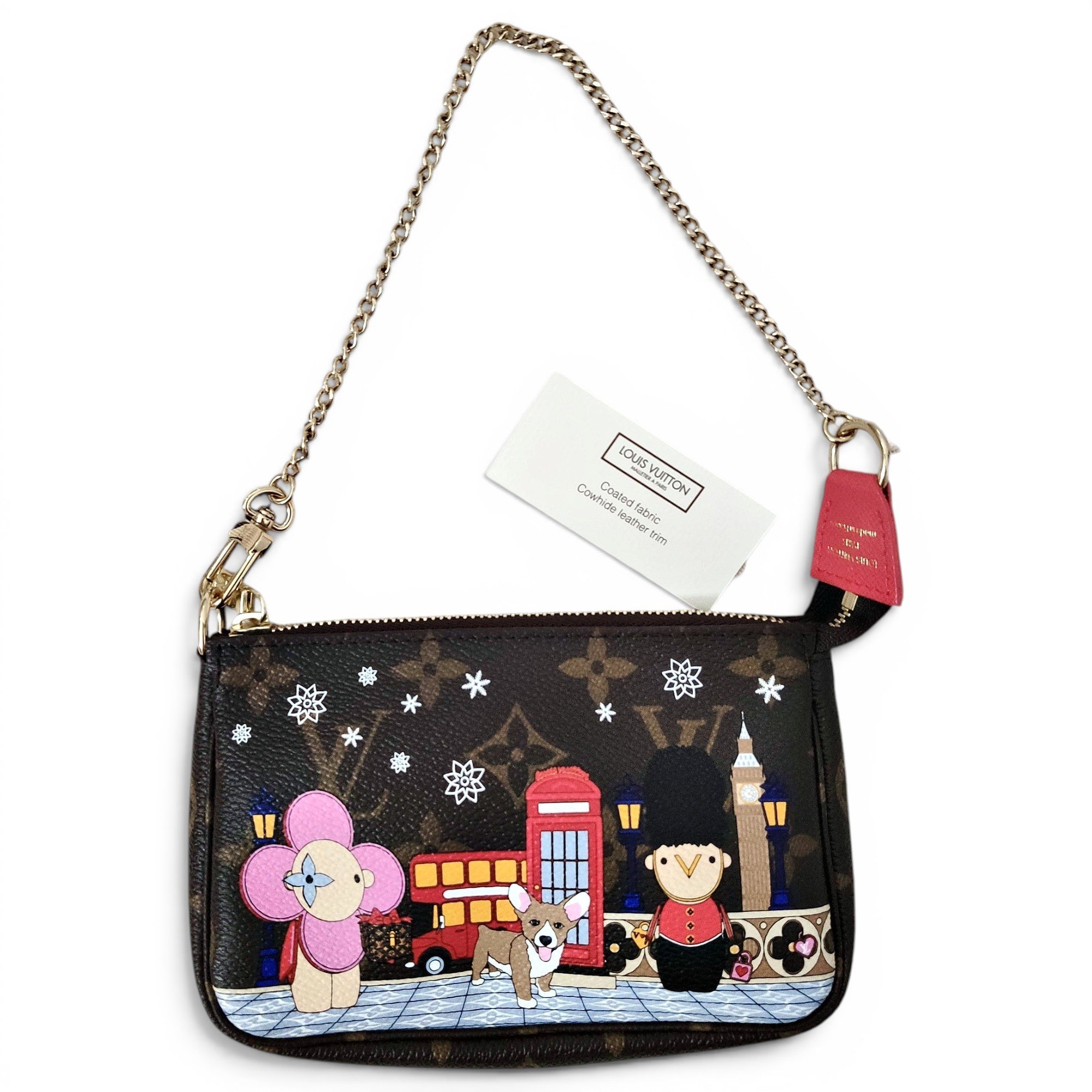 Pochette Accessoire vegan leather handbag
