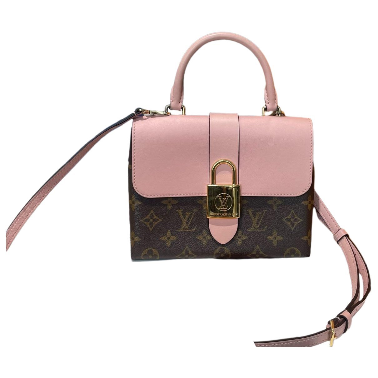 Locky BB leather handbag