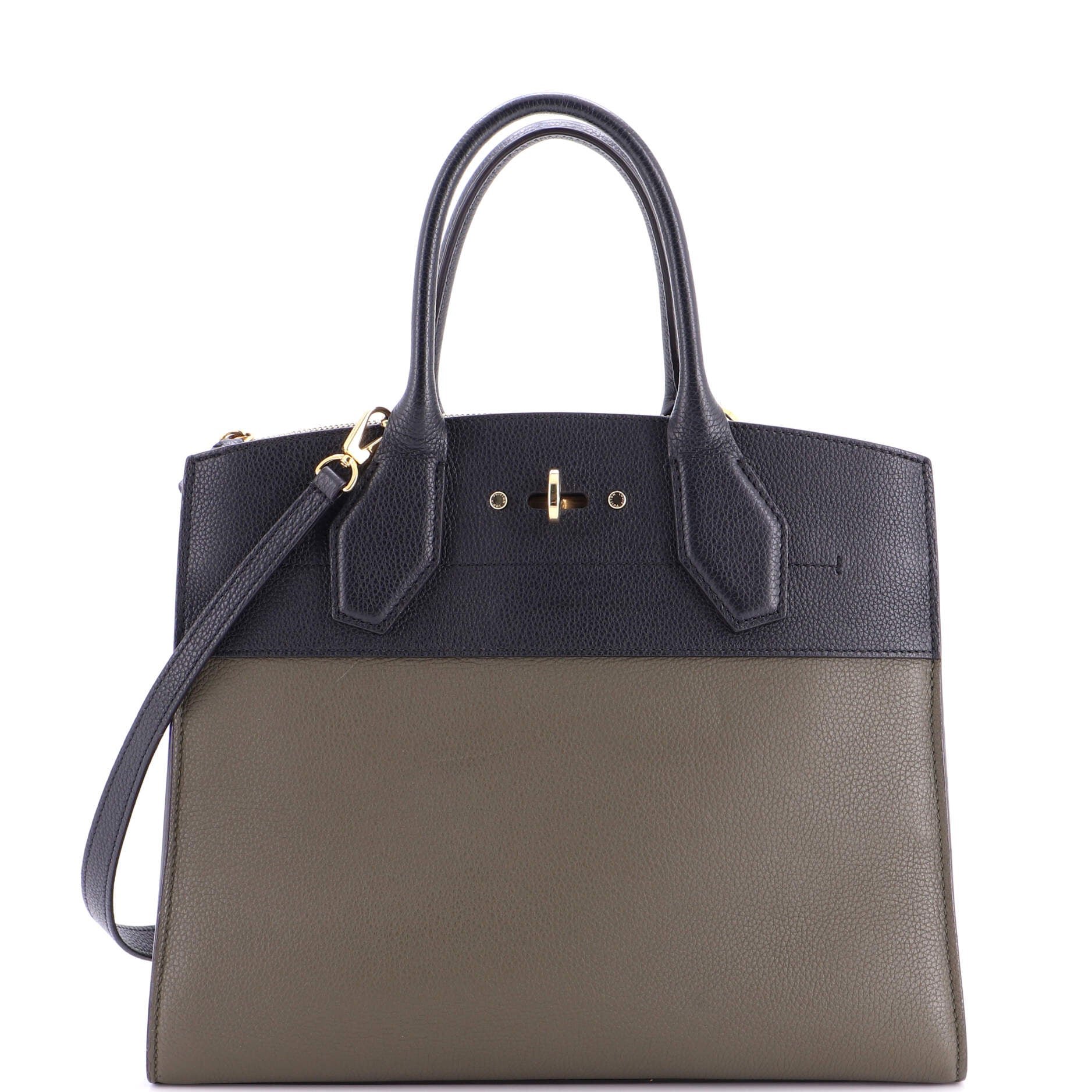 City Steamer Handbag Leather MM