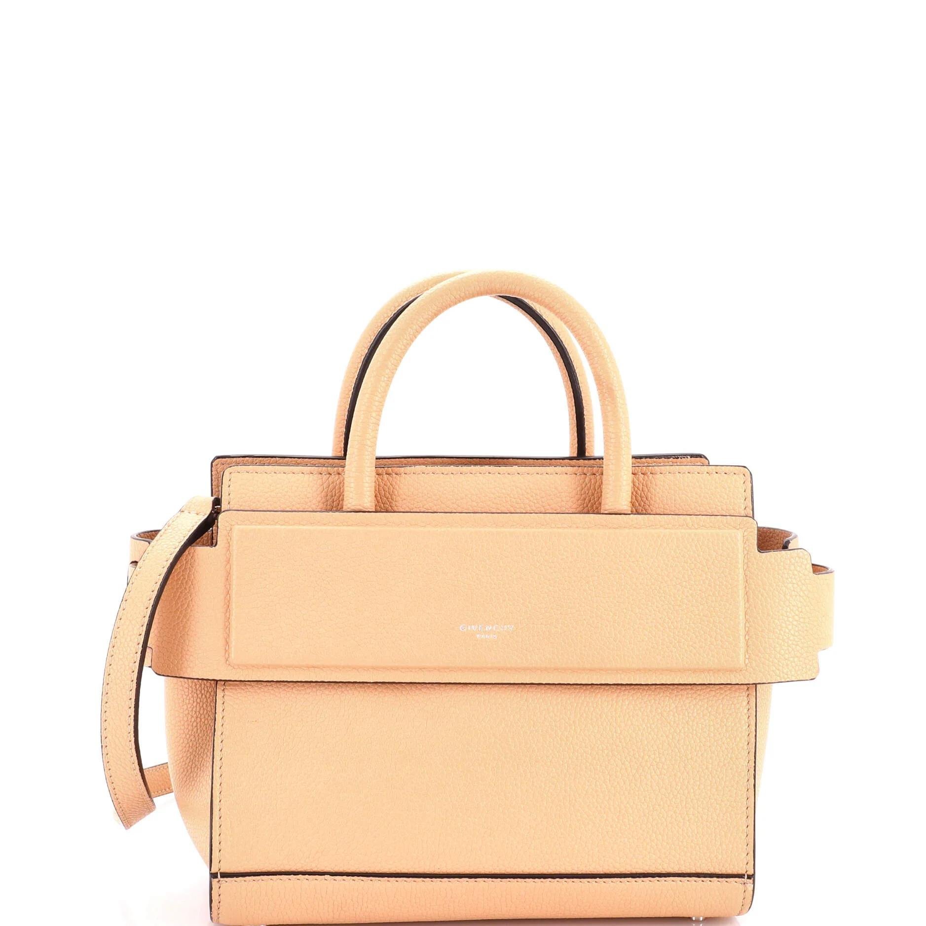 Leather satchel