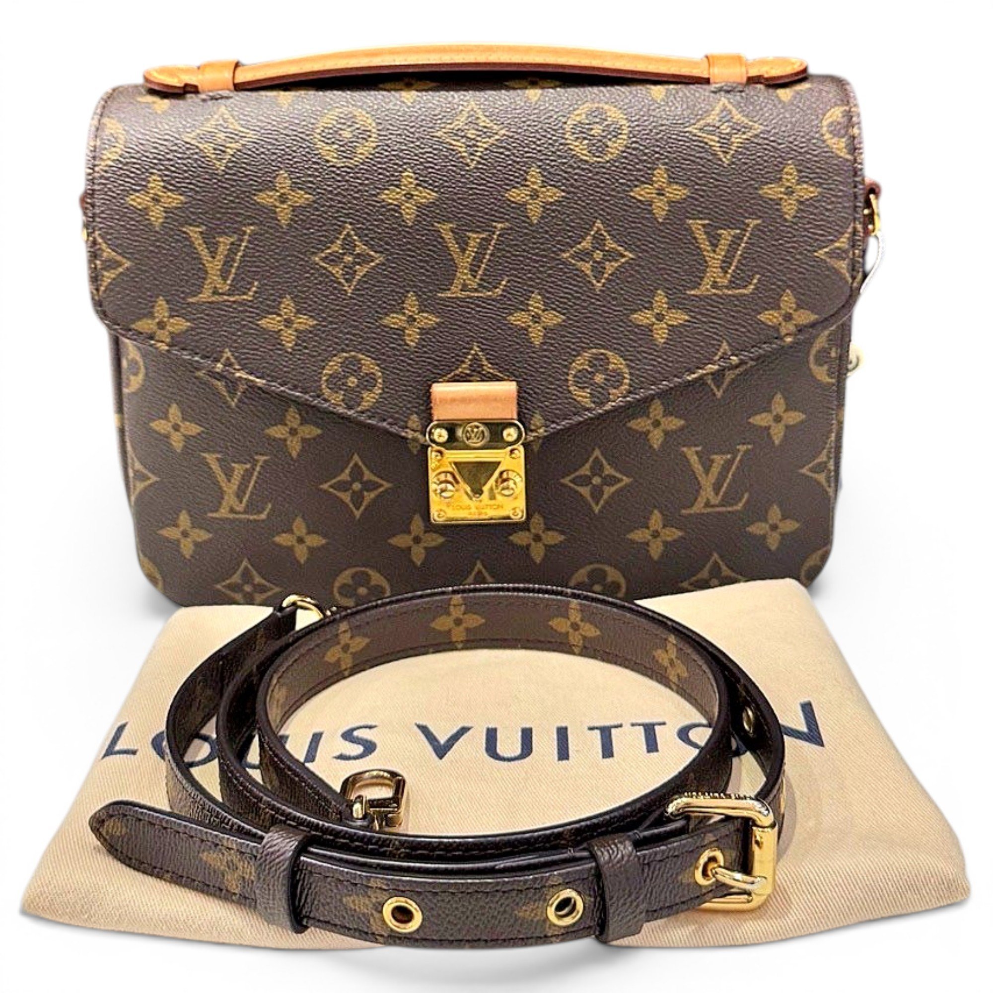 Metis leather handbag