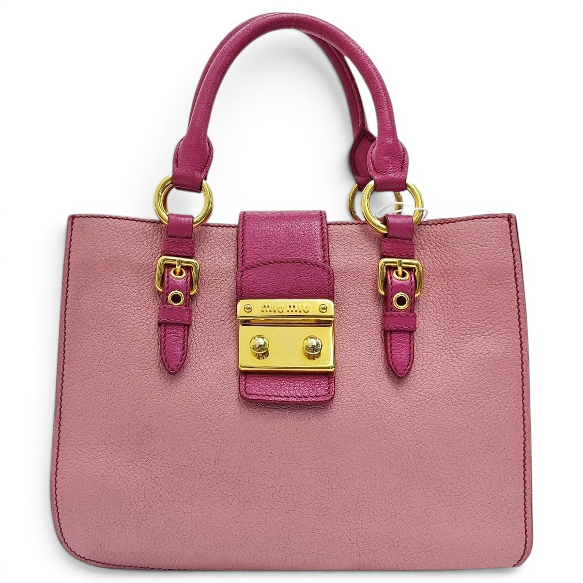 Leather handbag