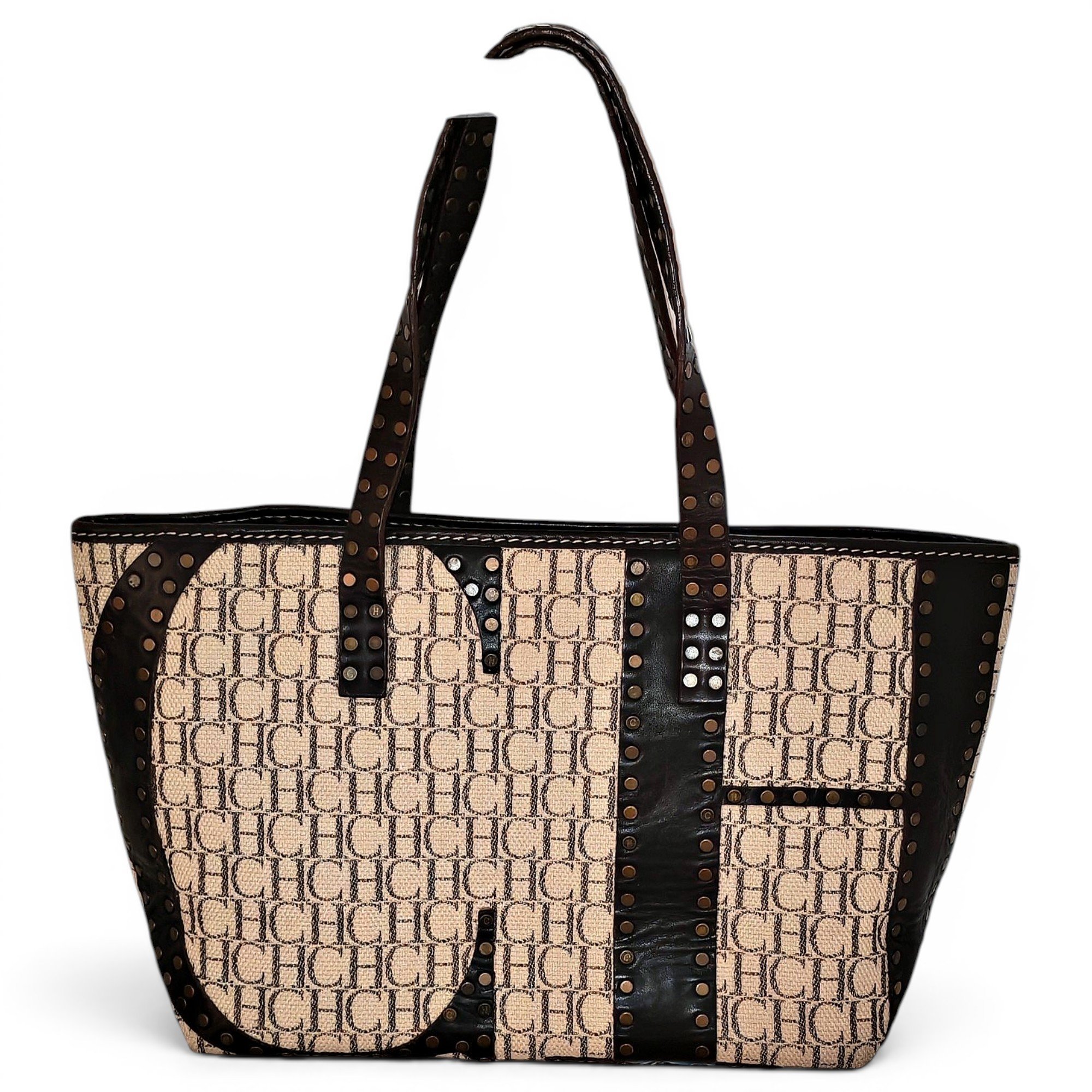 Leather tote