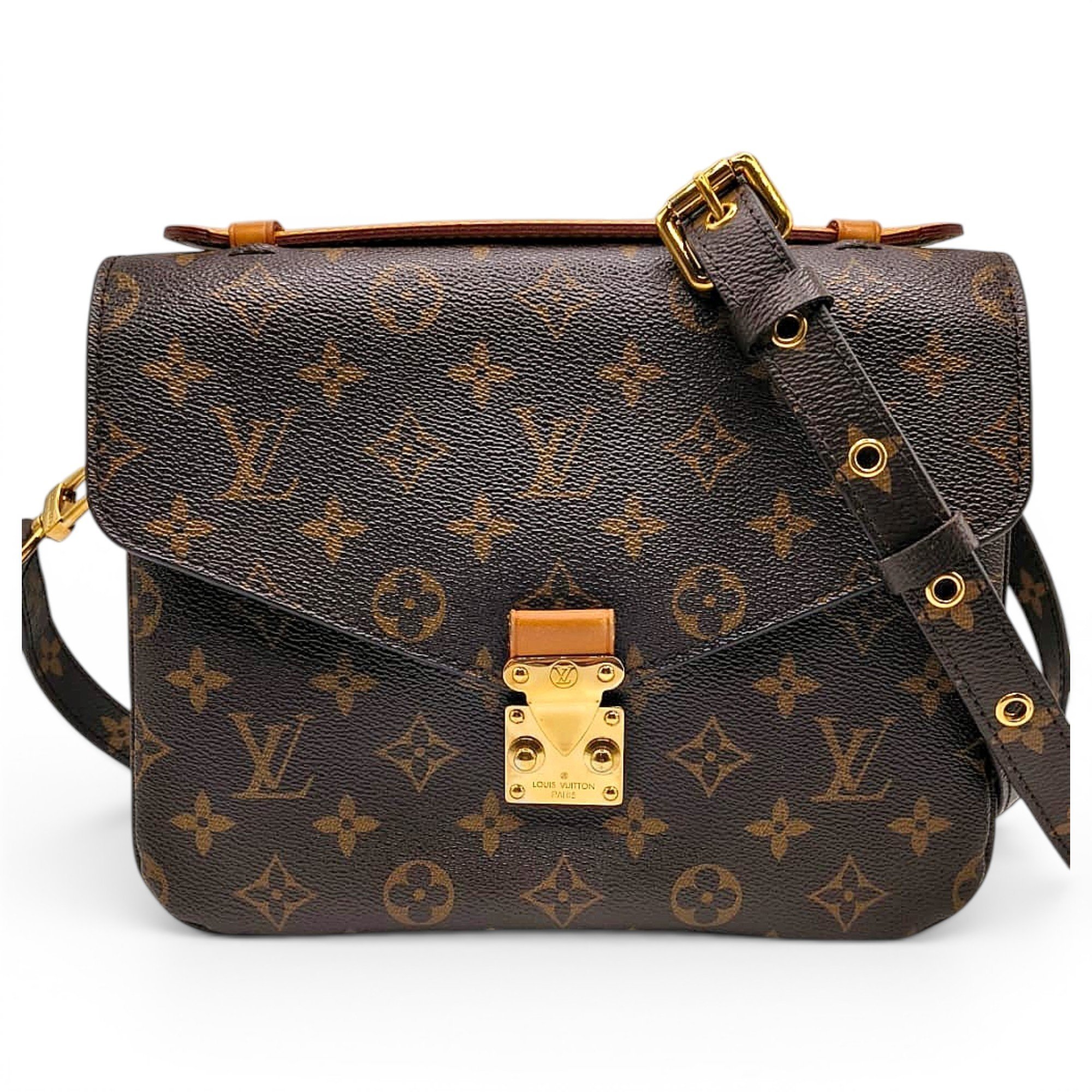 Metis leather handbag