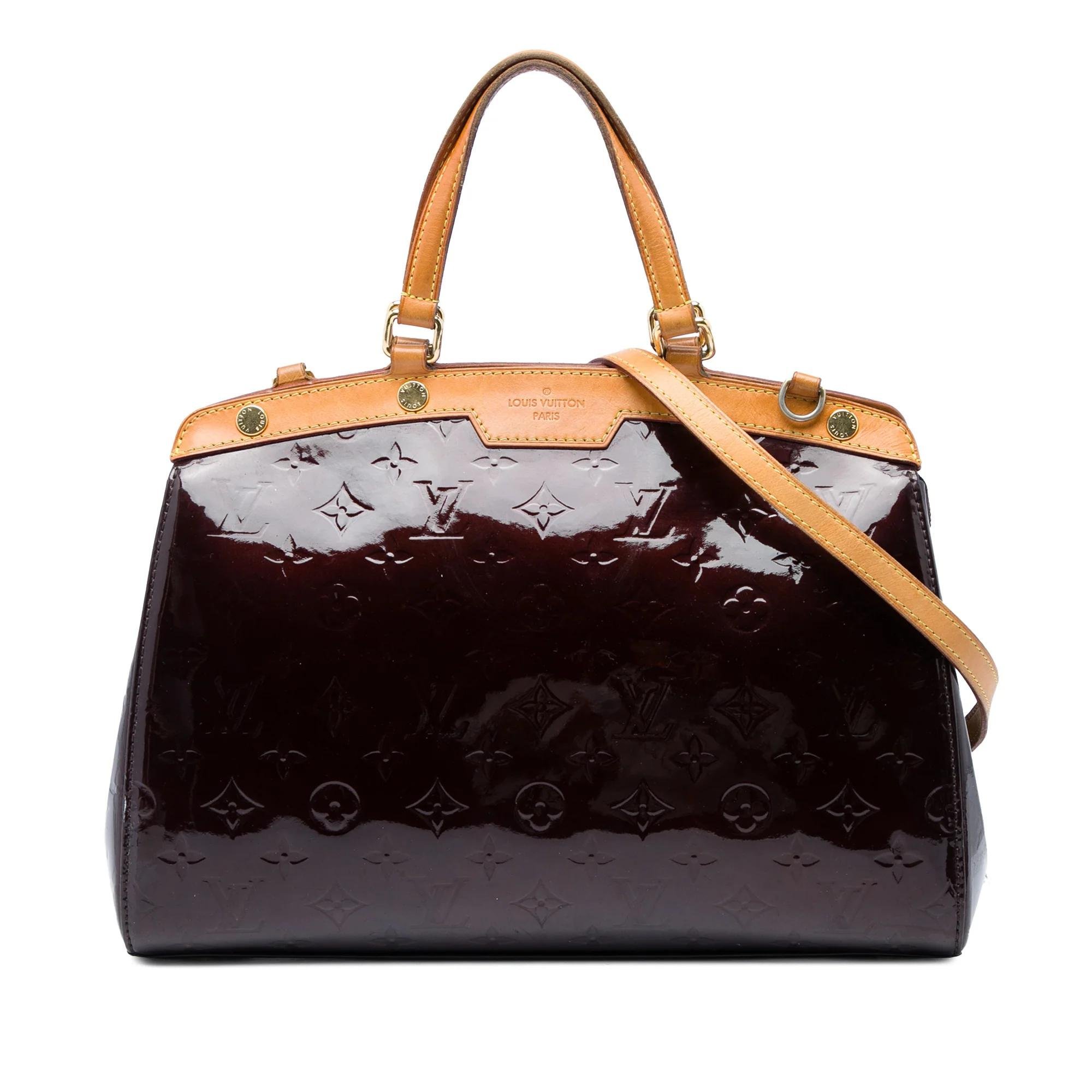 Bréa leather handbag