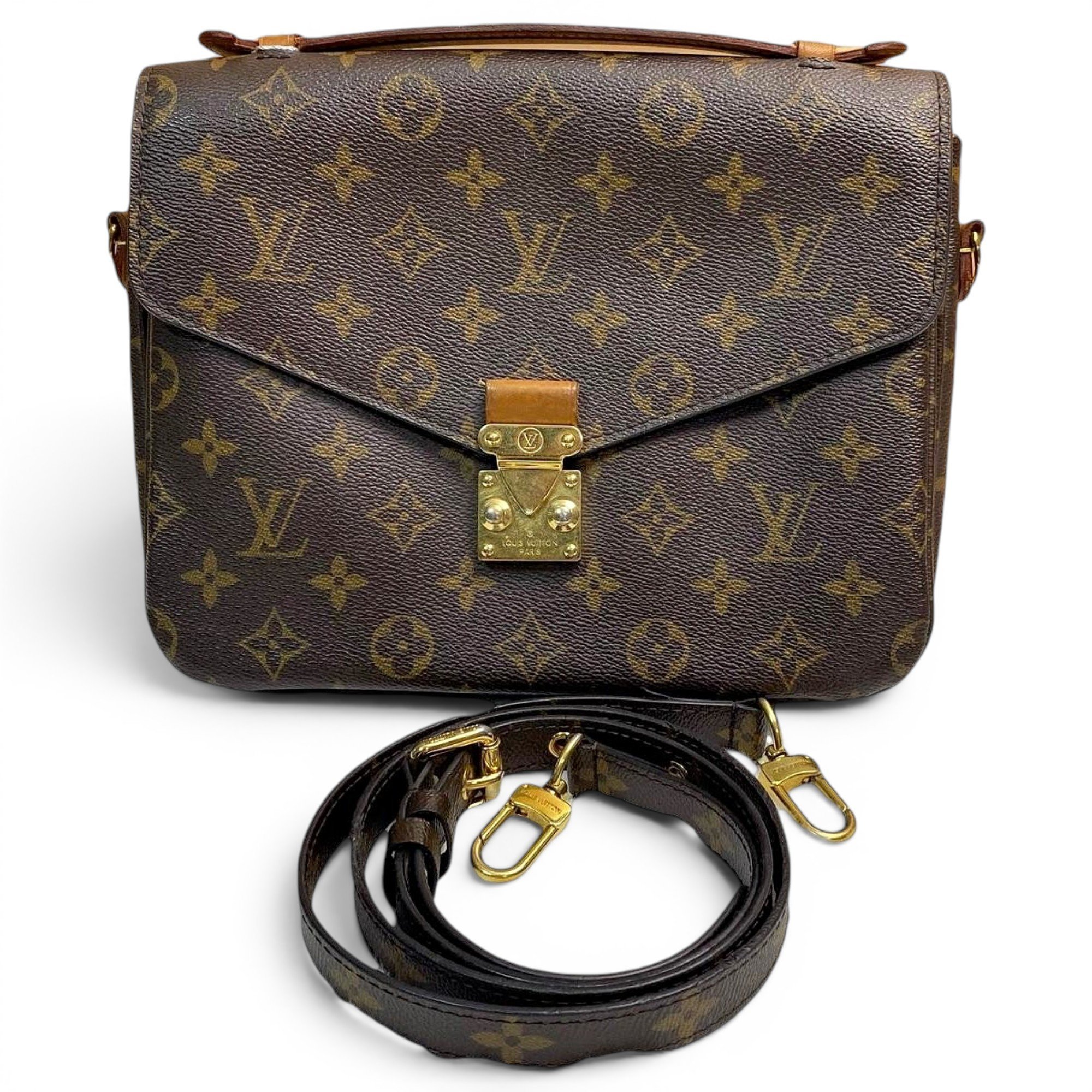 Metis leather handbag