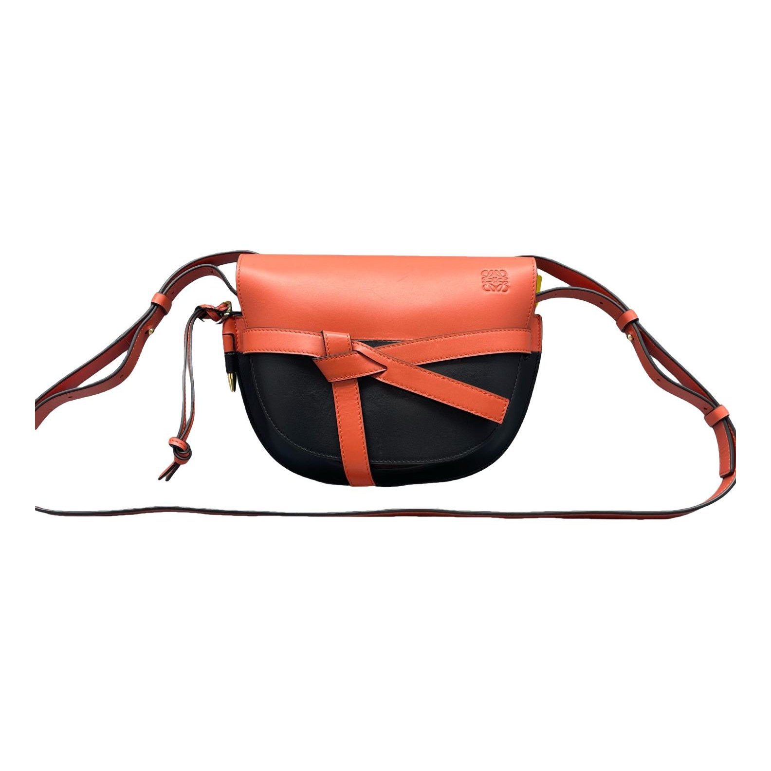 Gate leather crossbody bag