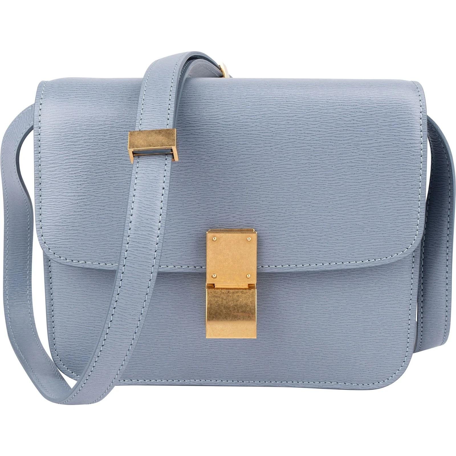 Classic leather crossbody bag