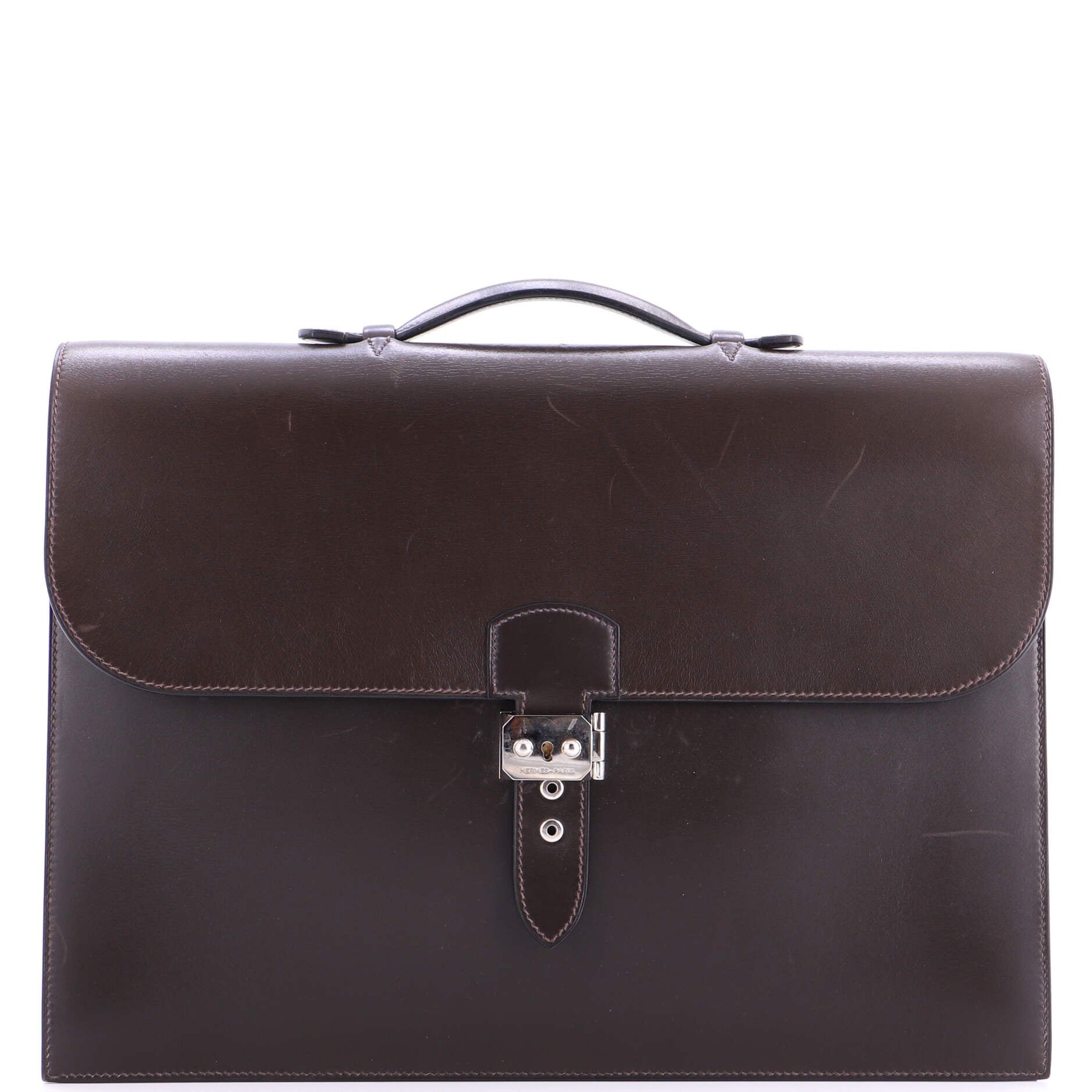 Hermes Sac a Depeches Bag Box Calf 41