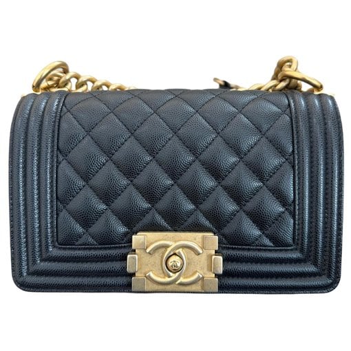 Boy leather handbag