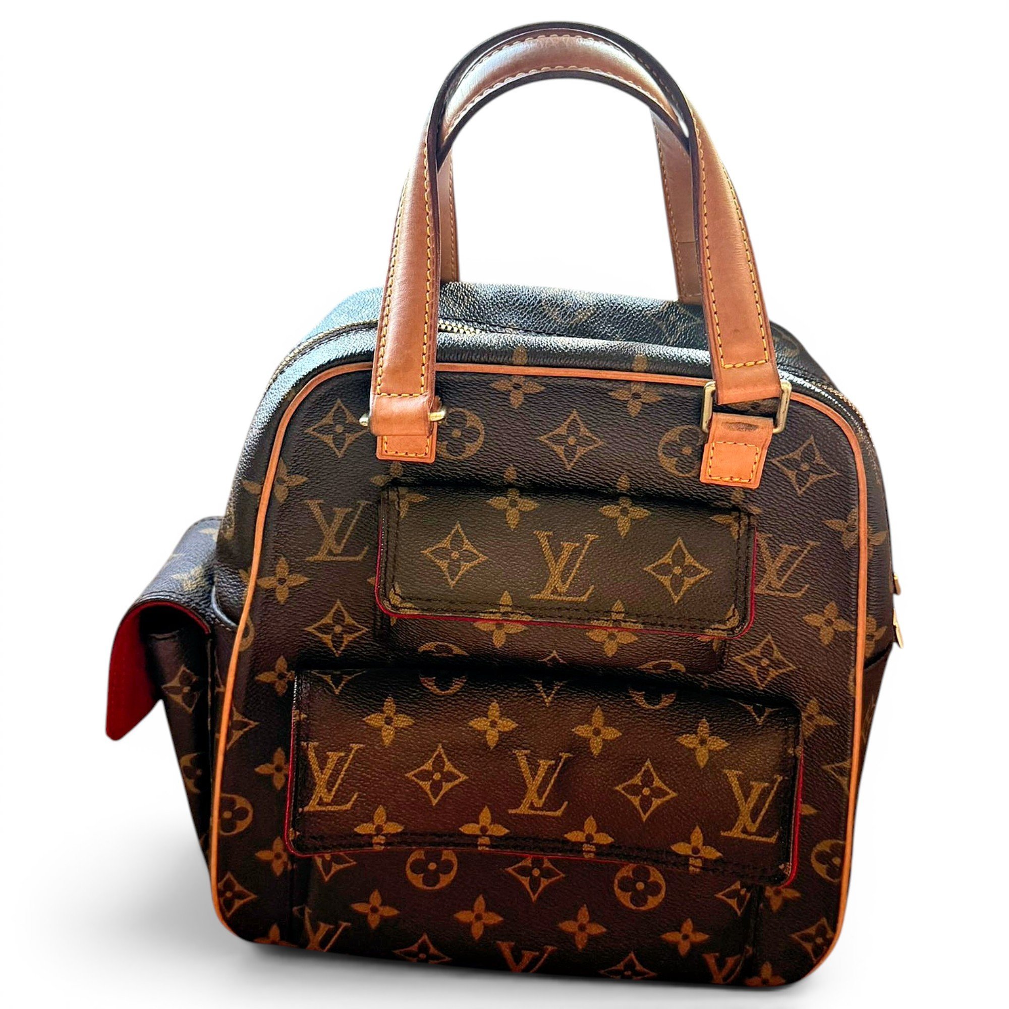 Excentri Cité leather handbag