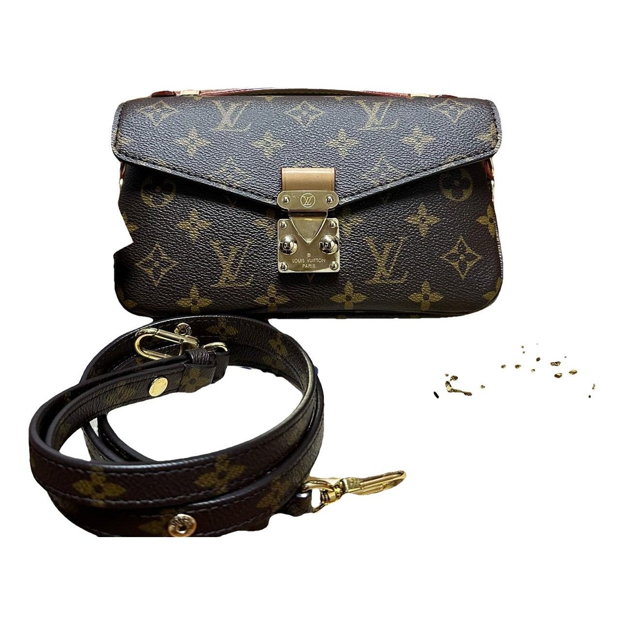 Metis leather mini bag