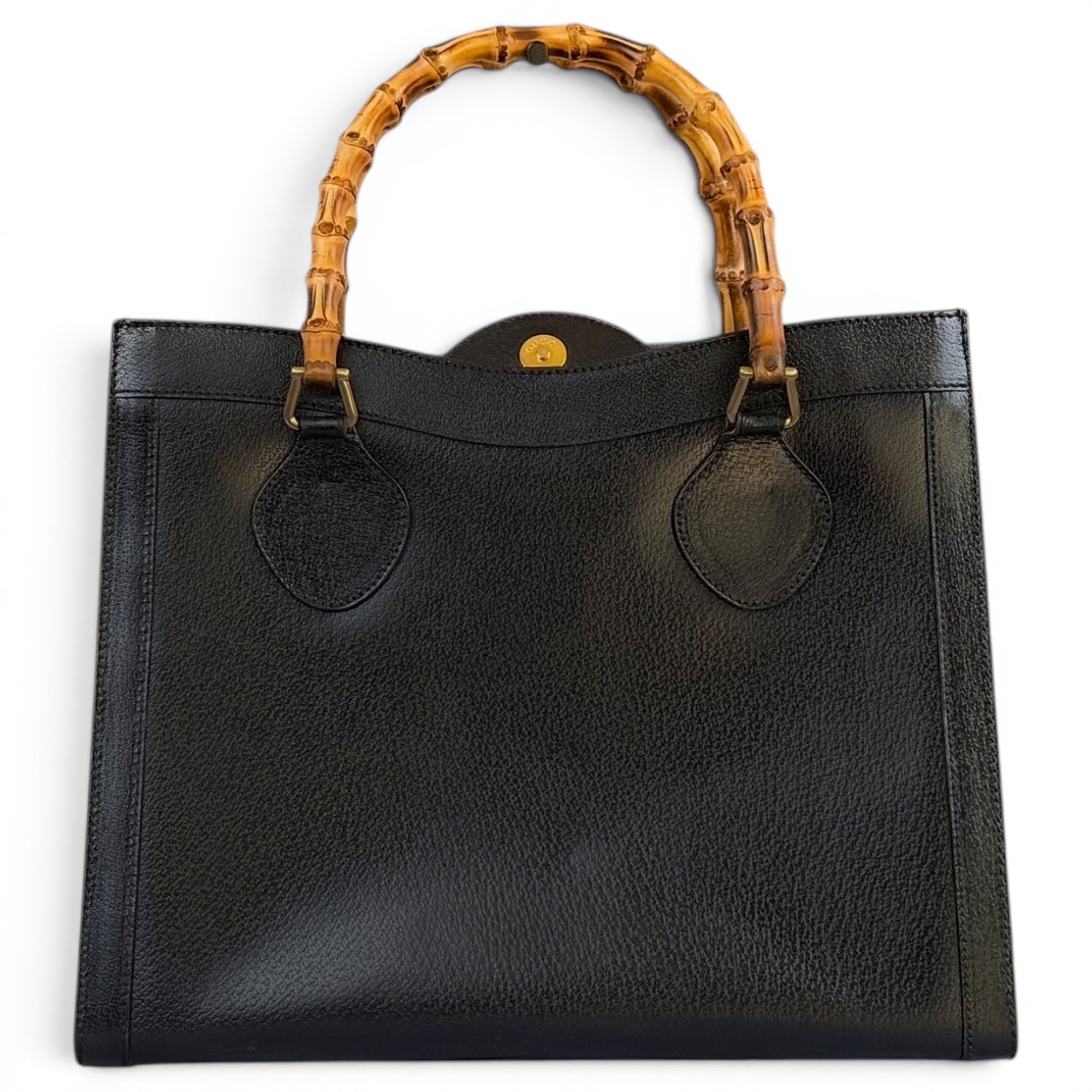Diana Bamboo leather tote