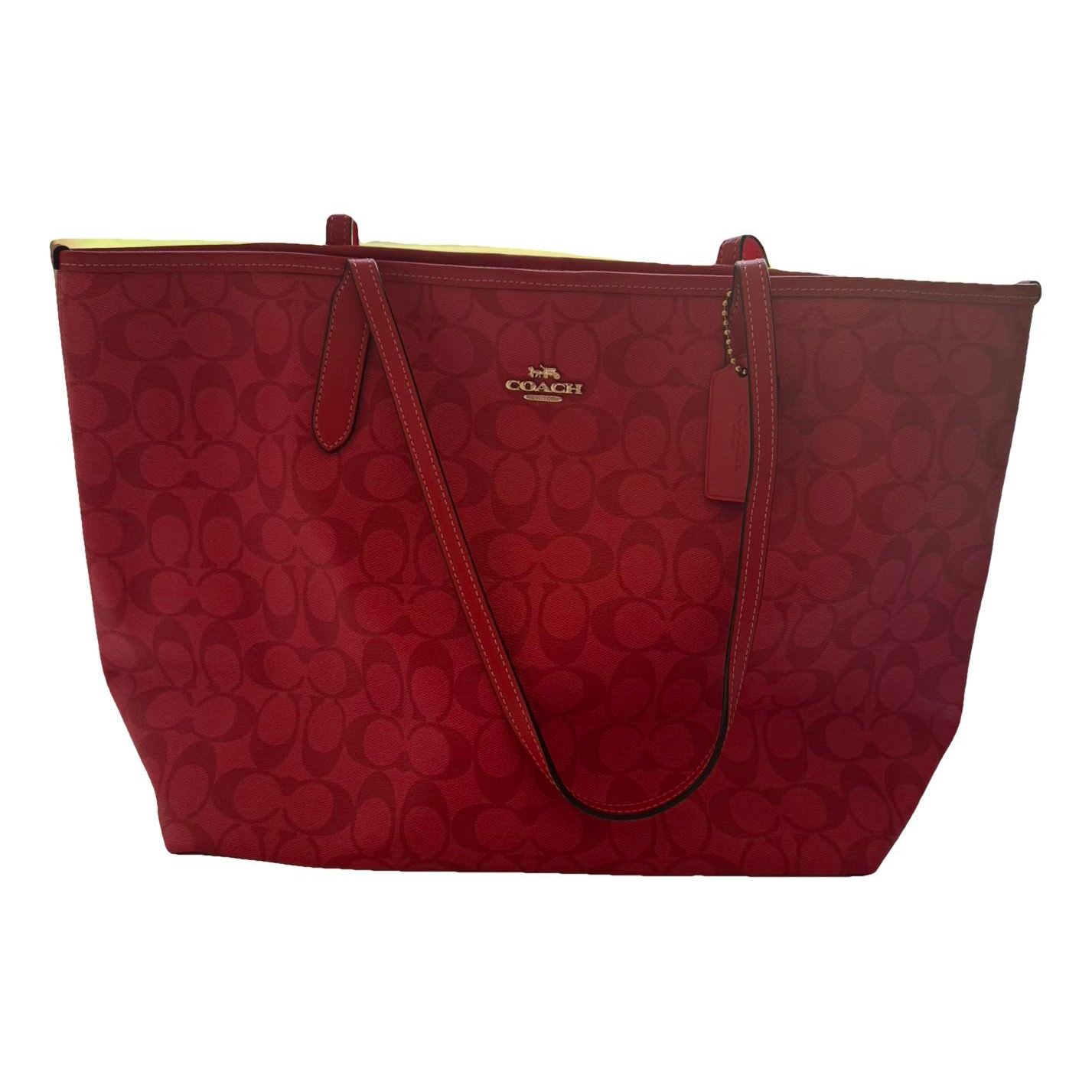 CITY ZIP TOTE leather tote