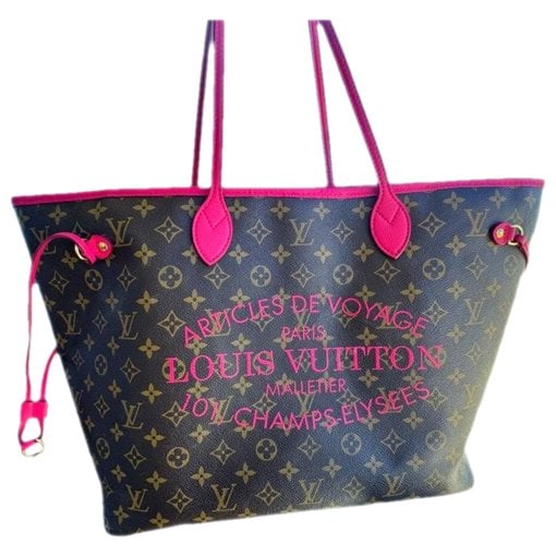 Neverfull leather handbag