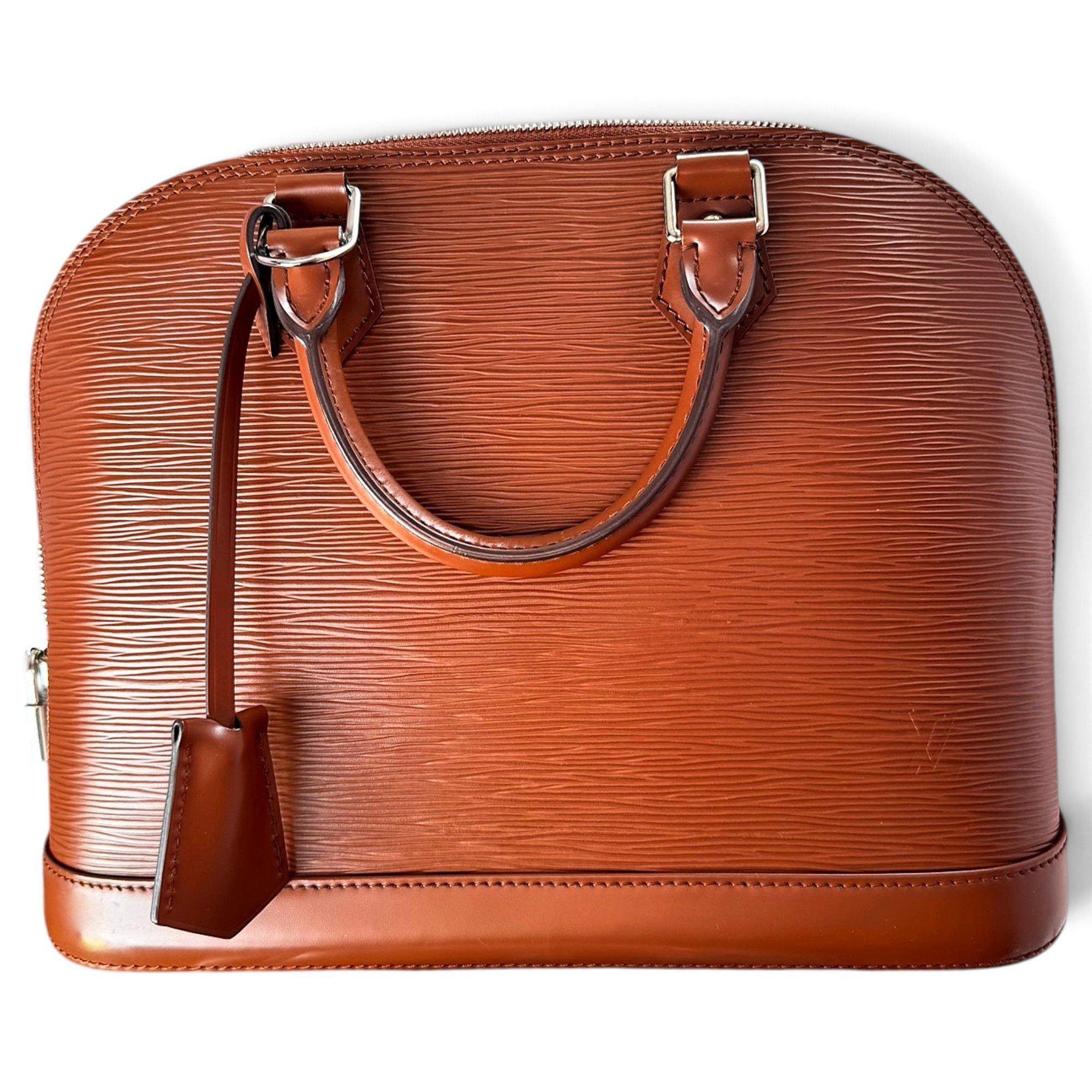 Alma BB patent leather handbag